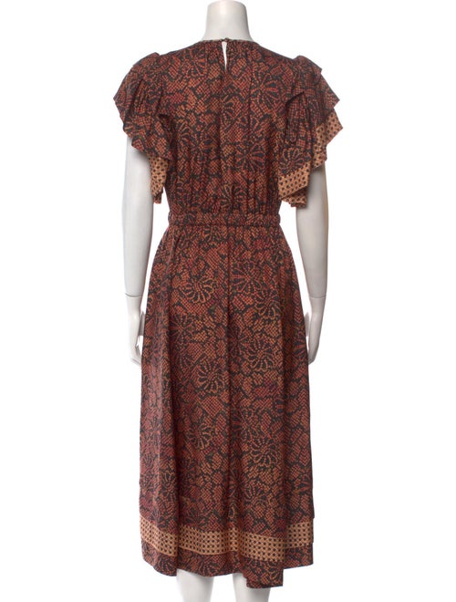 Ulla Johnson Printed Long Dress