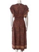 Ulla Johnson Printed Long Dress