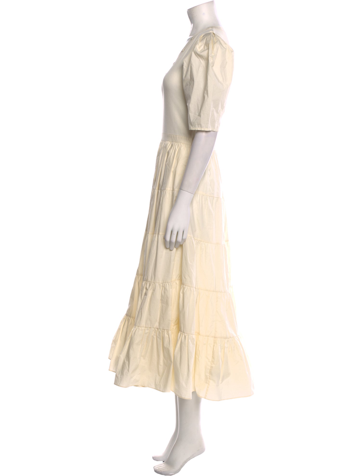 Ulla Johnson V-Neck Long Dress