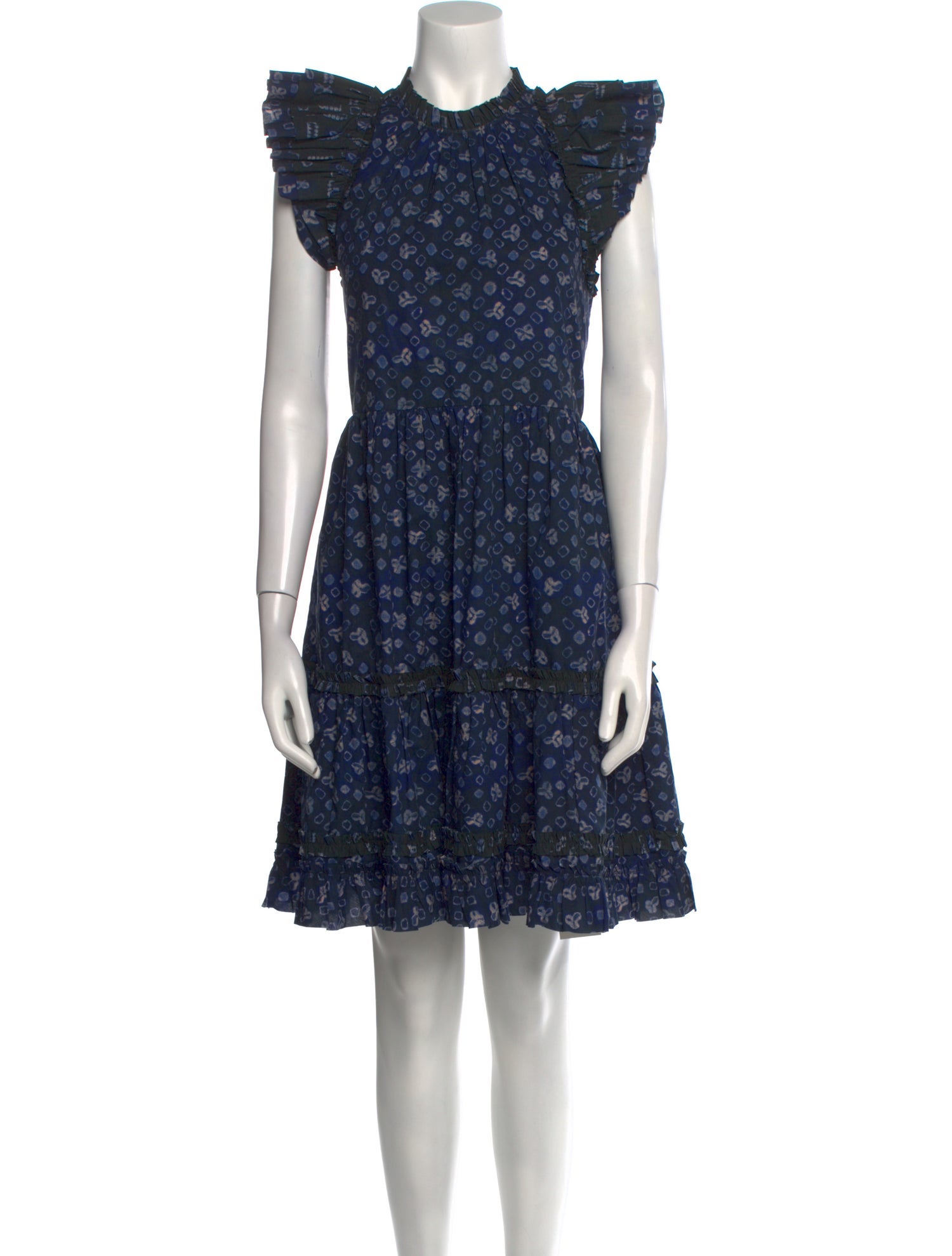 Ulla Johnson Floral Print Mini Dress