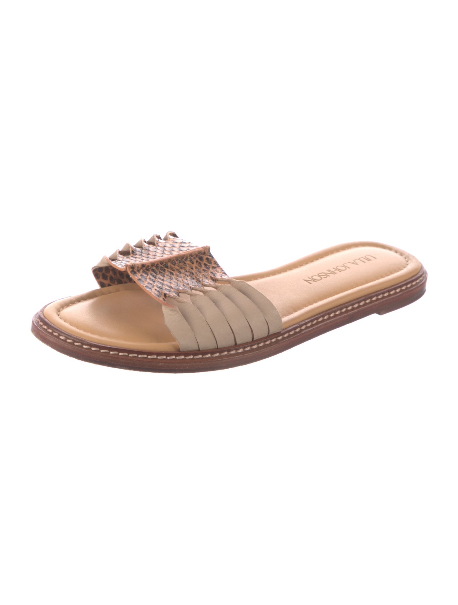 Ulla Johnson Leather Slides