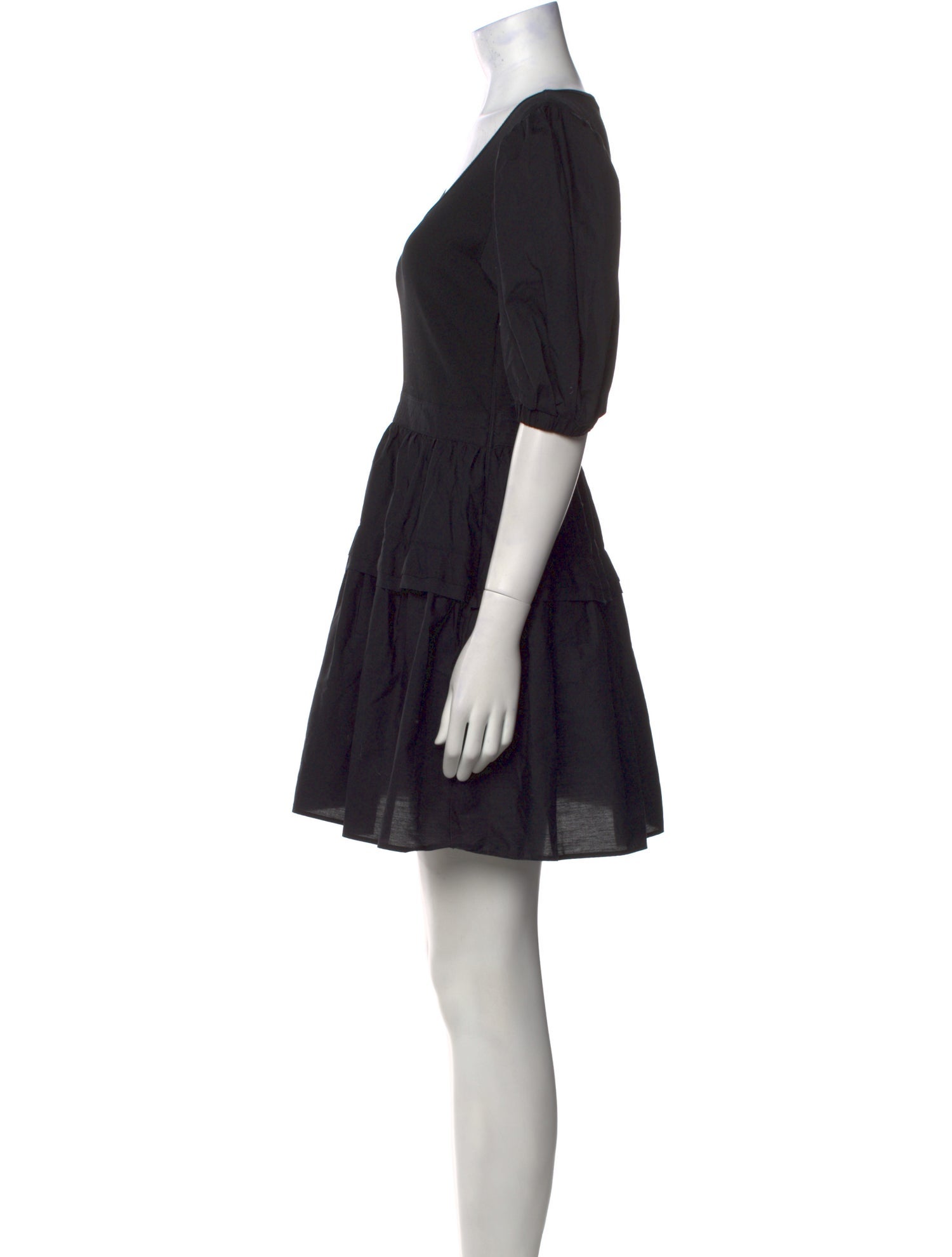 Ulla Johnson Scoop Neck Mini Dress