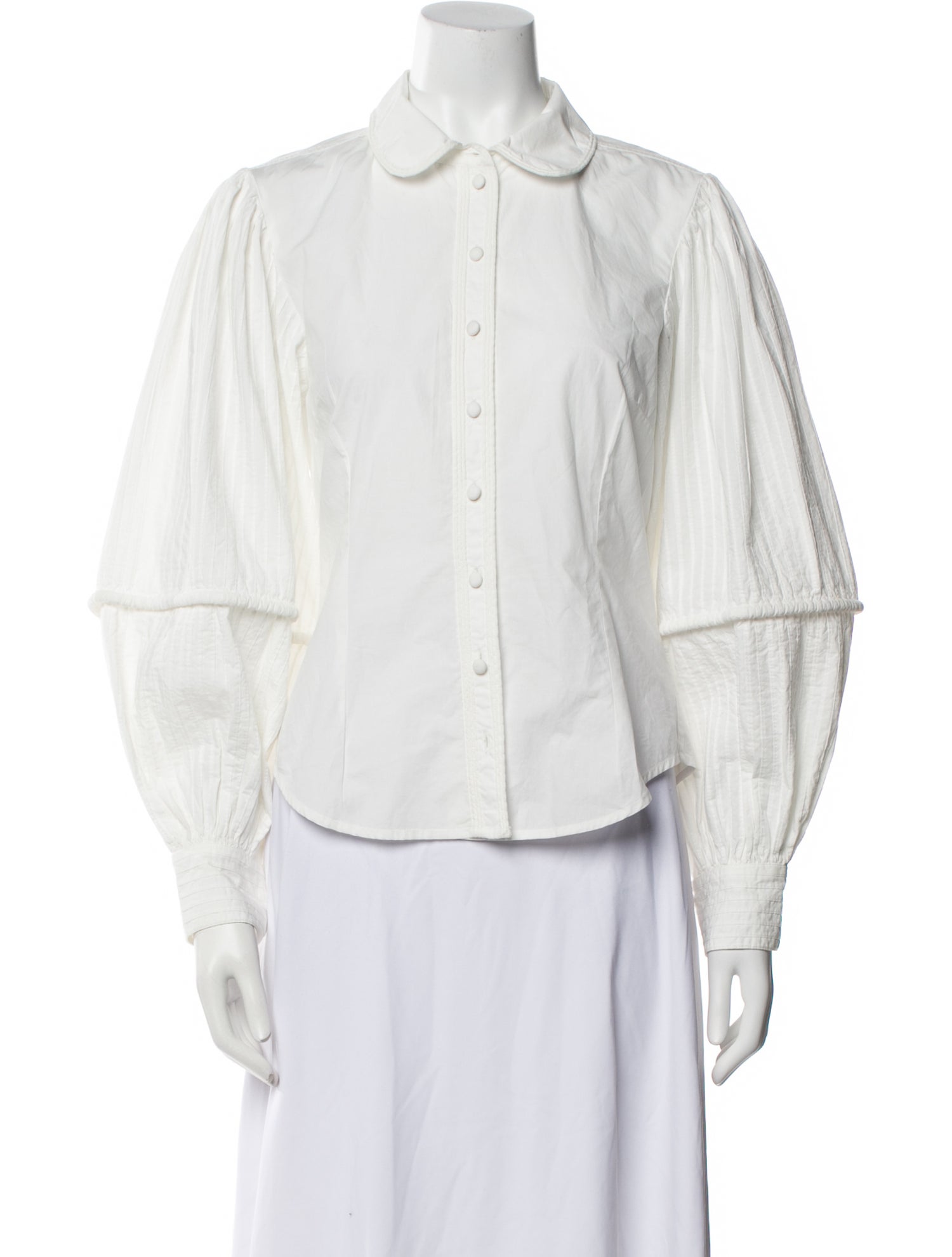 Ulla Johnson Long Sleeve Button-Up Top