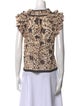 Ulla Johnson Printed Mock Neck Top