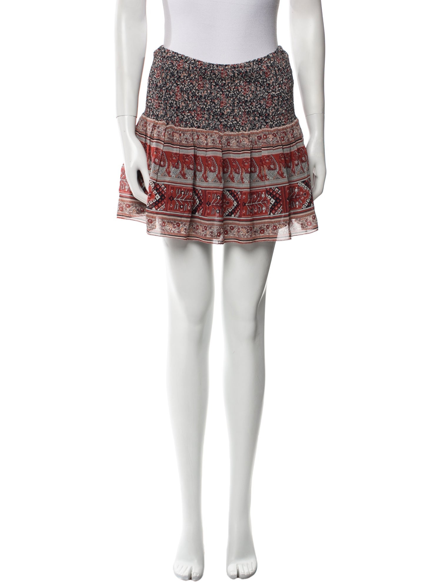 Ulla Johnson Silk Mini Skirt