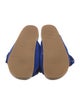 Ulla Johnson Suede Bow Accents Slides