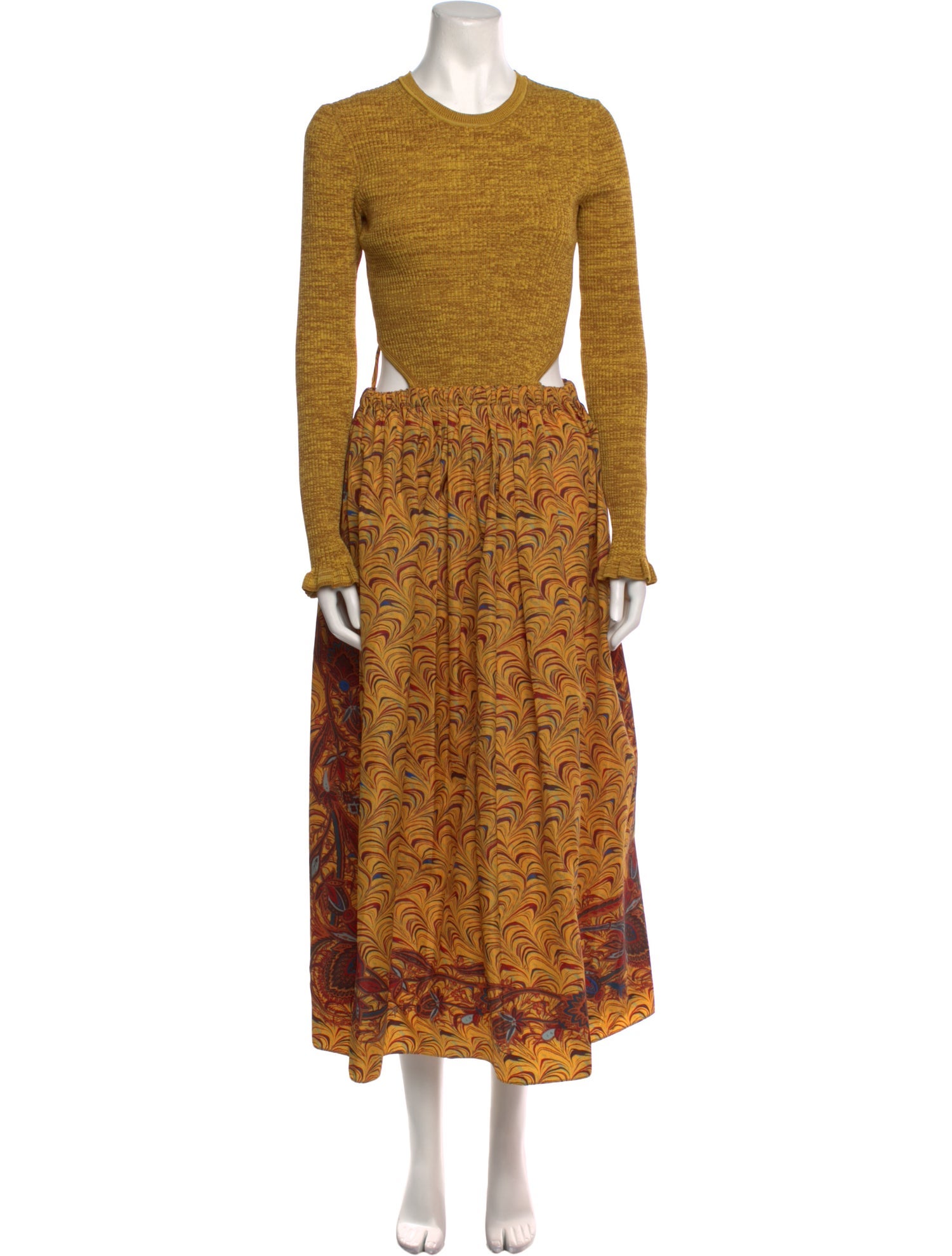 Ulla Johnson Printed Long Dress