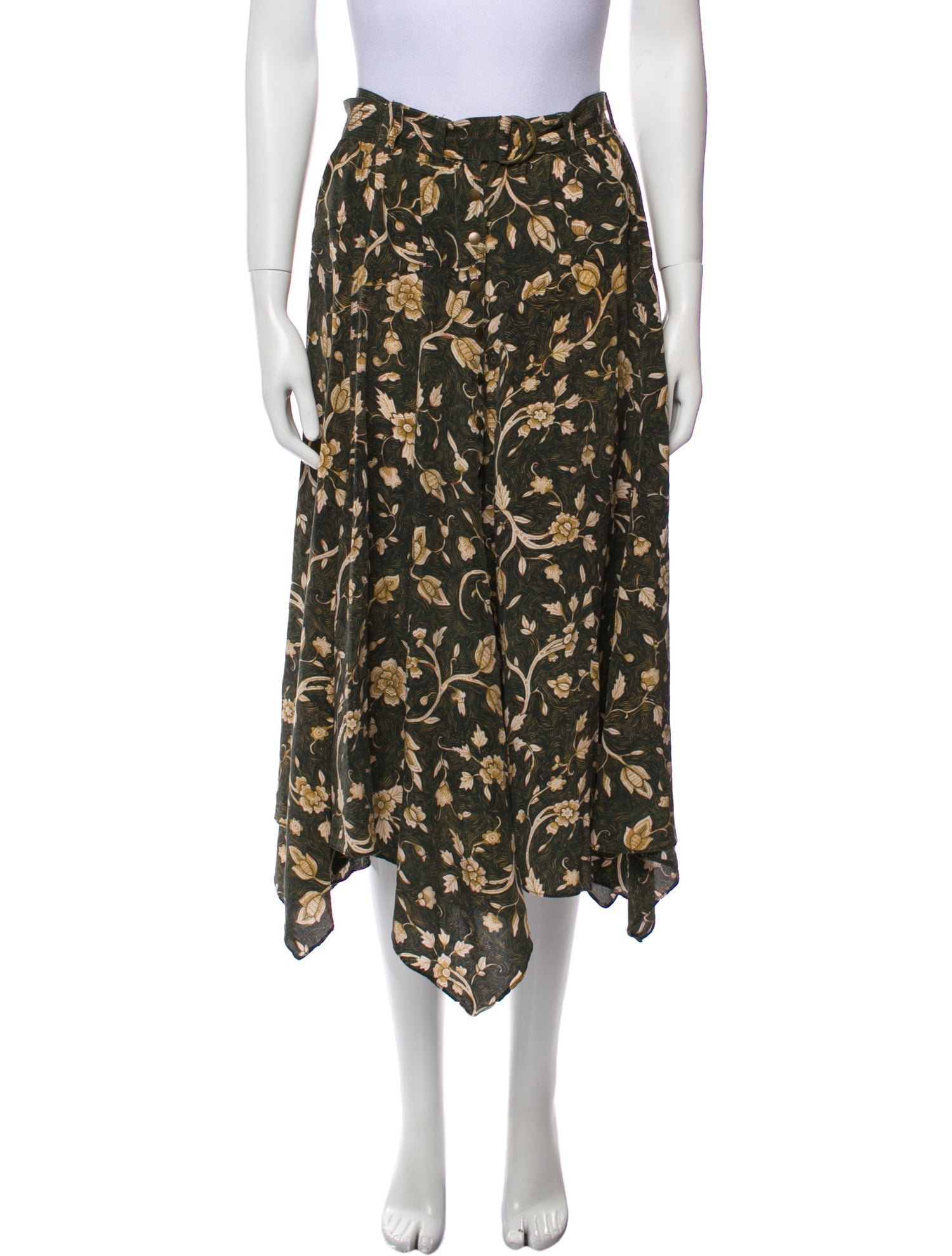 Ulla Johnson Floral Print Mini Skirt