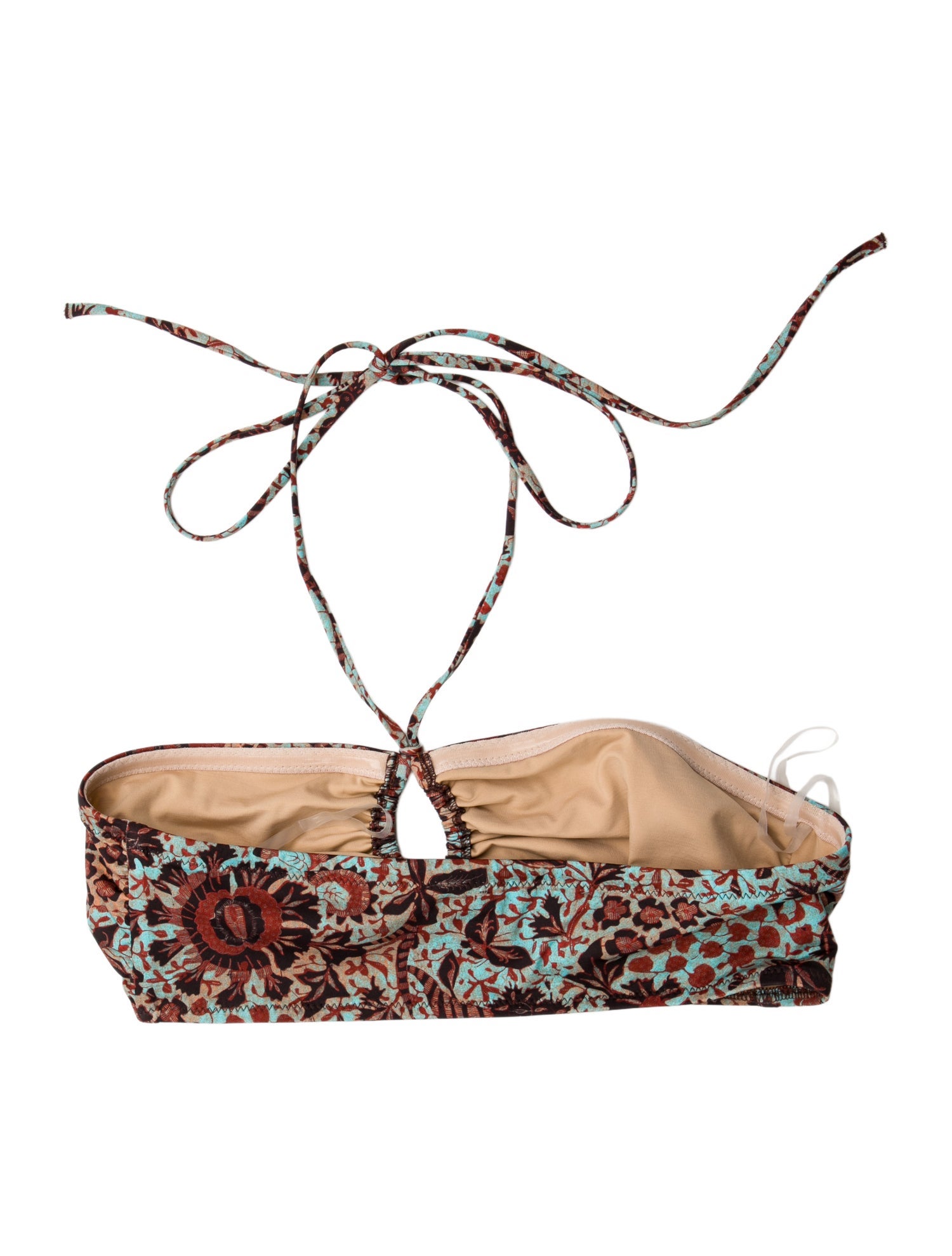 Ulla Johnson Floral Print Cutout Accent Top