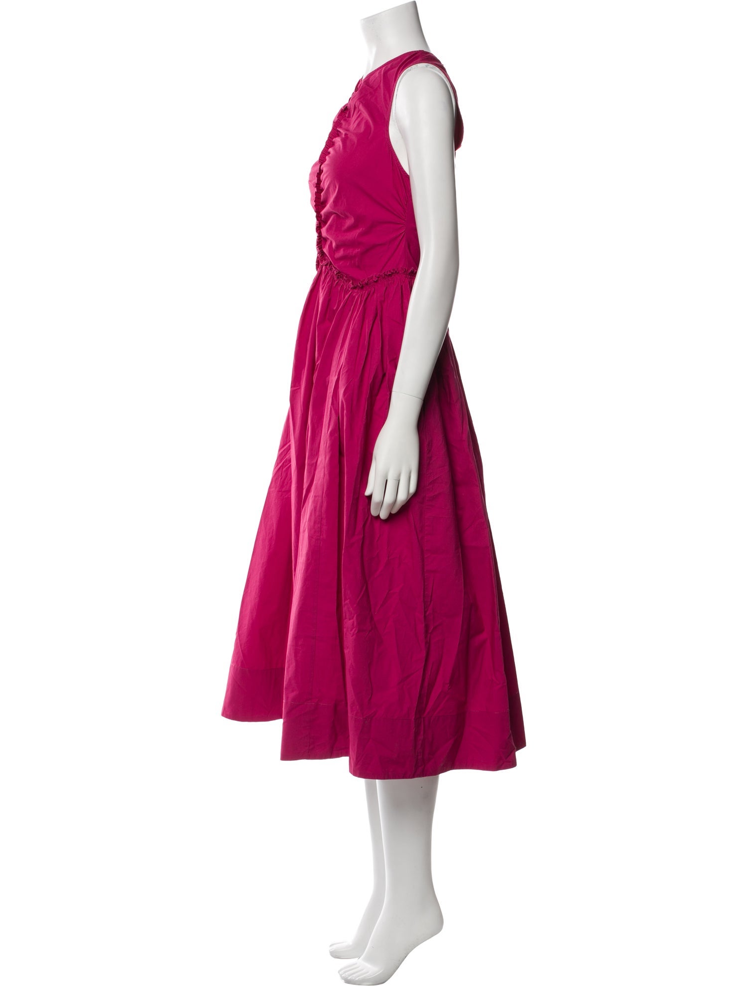 Ulla Johnson Crew Neck Long Dress