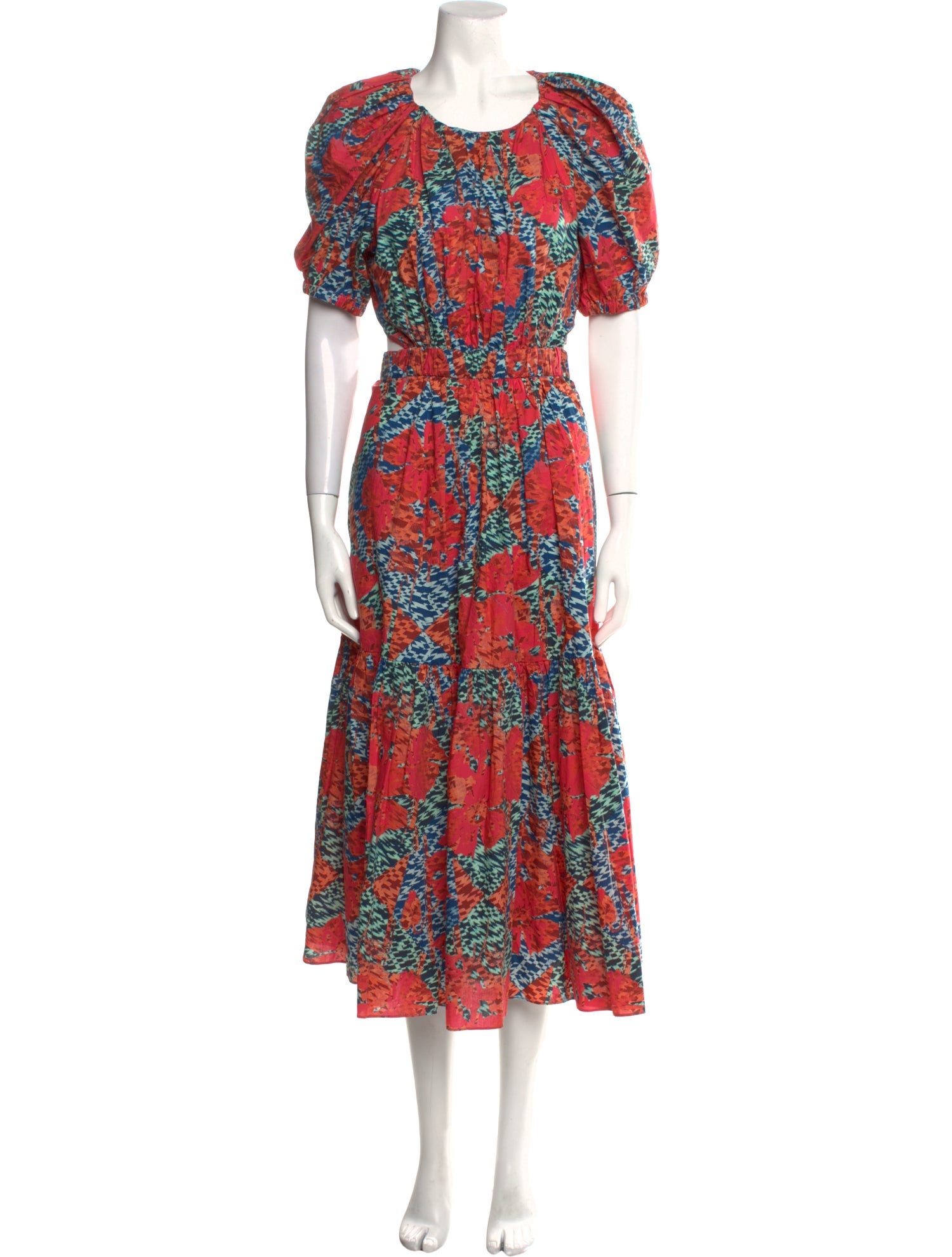 Ulla Johnson Floral Print Long Dress w/ Tags