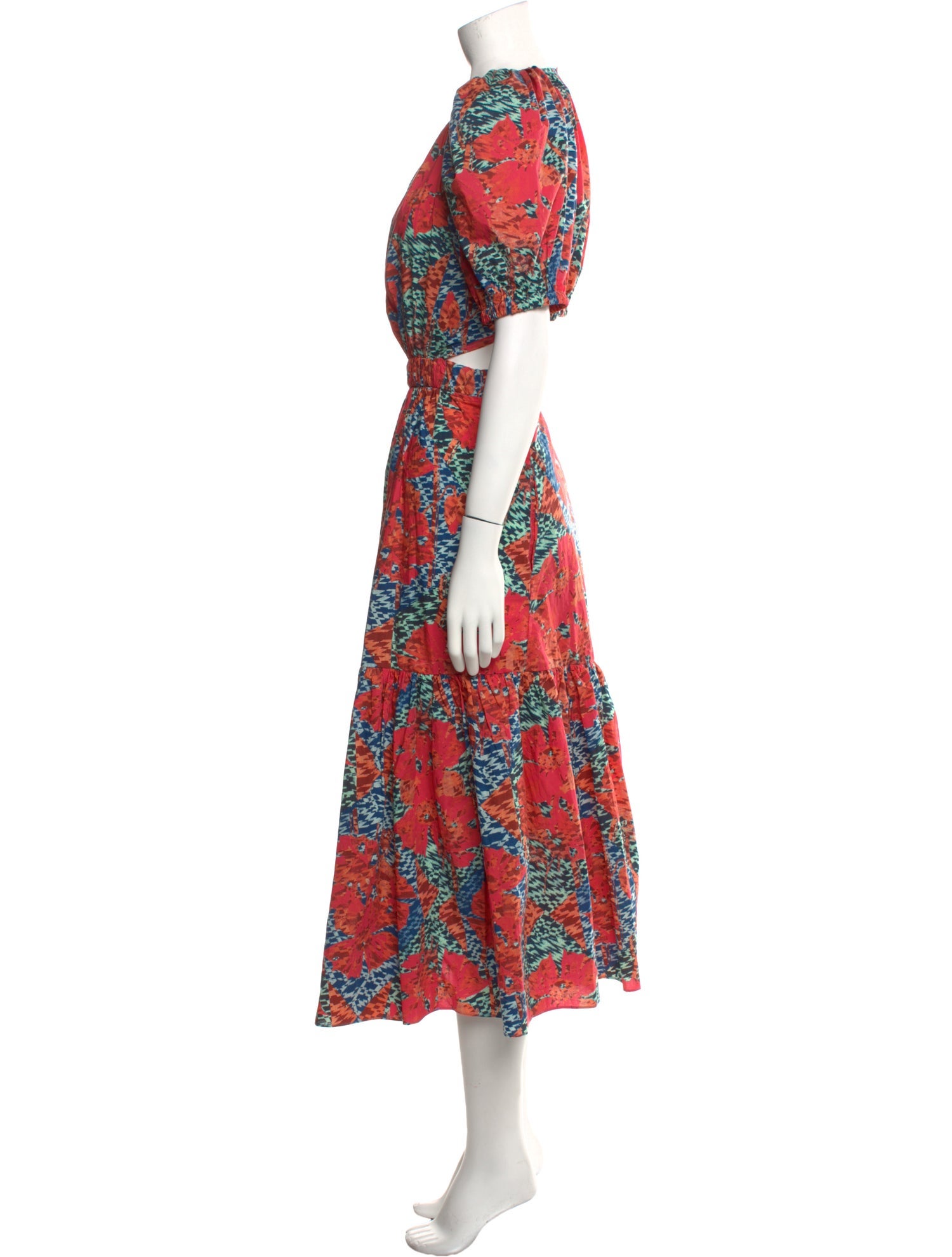 Ulla Johnson Floral Print Long Dress w/ Tags