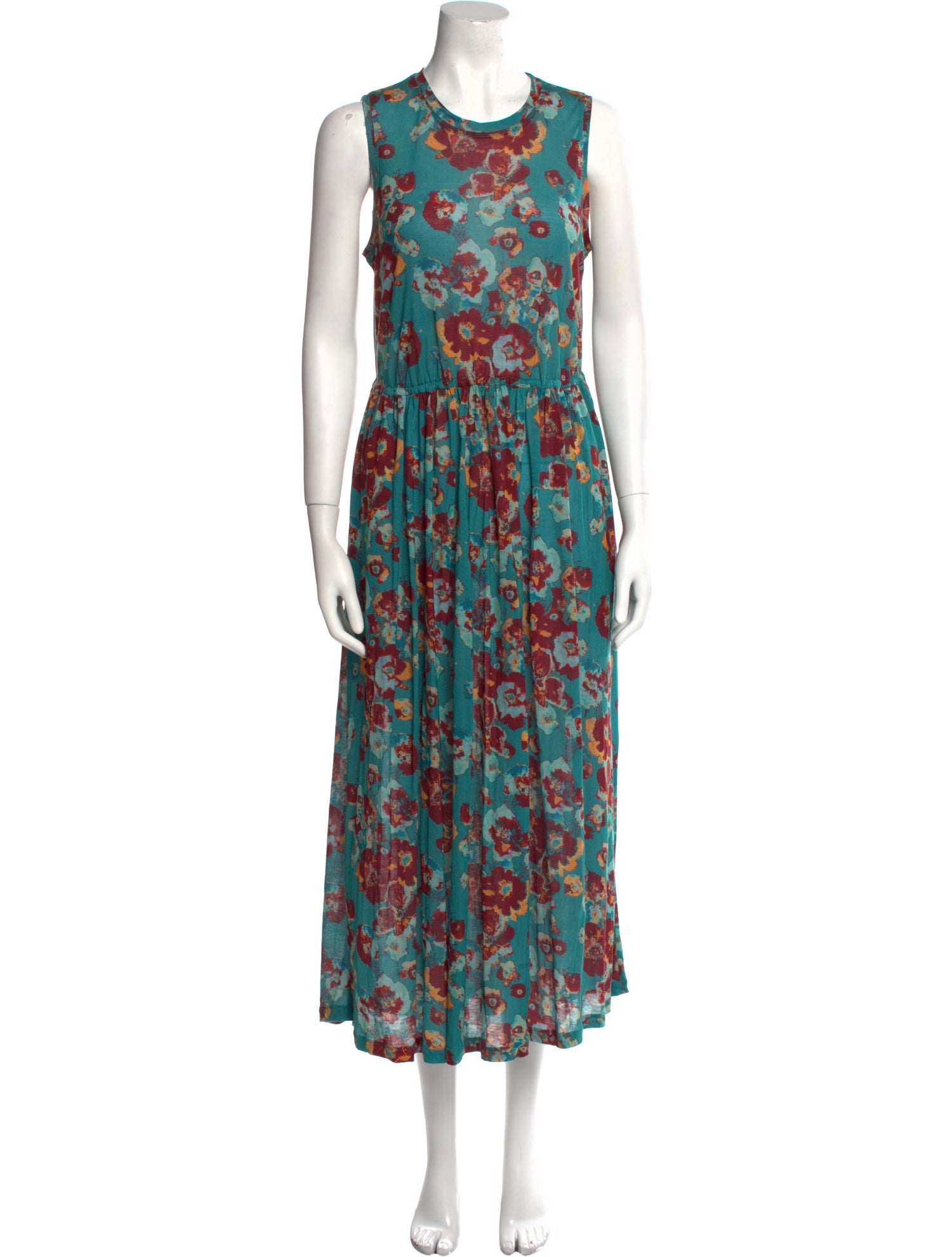 Ulla Johnson Floral Print Long Dress