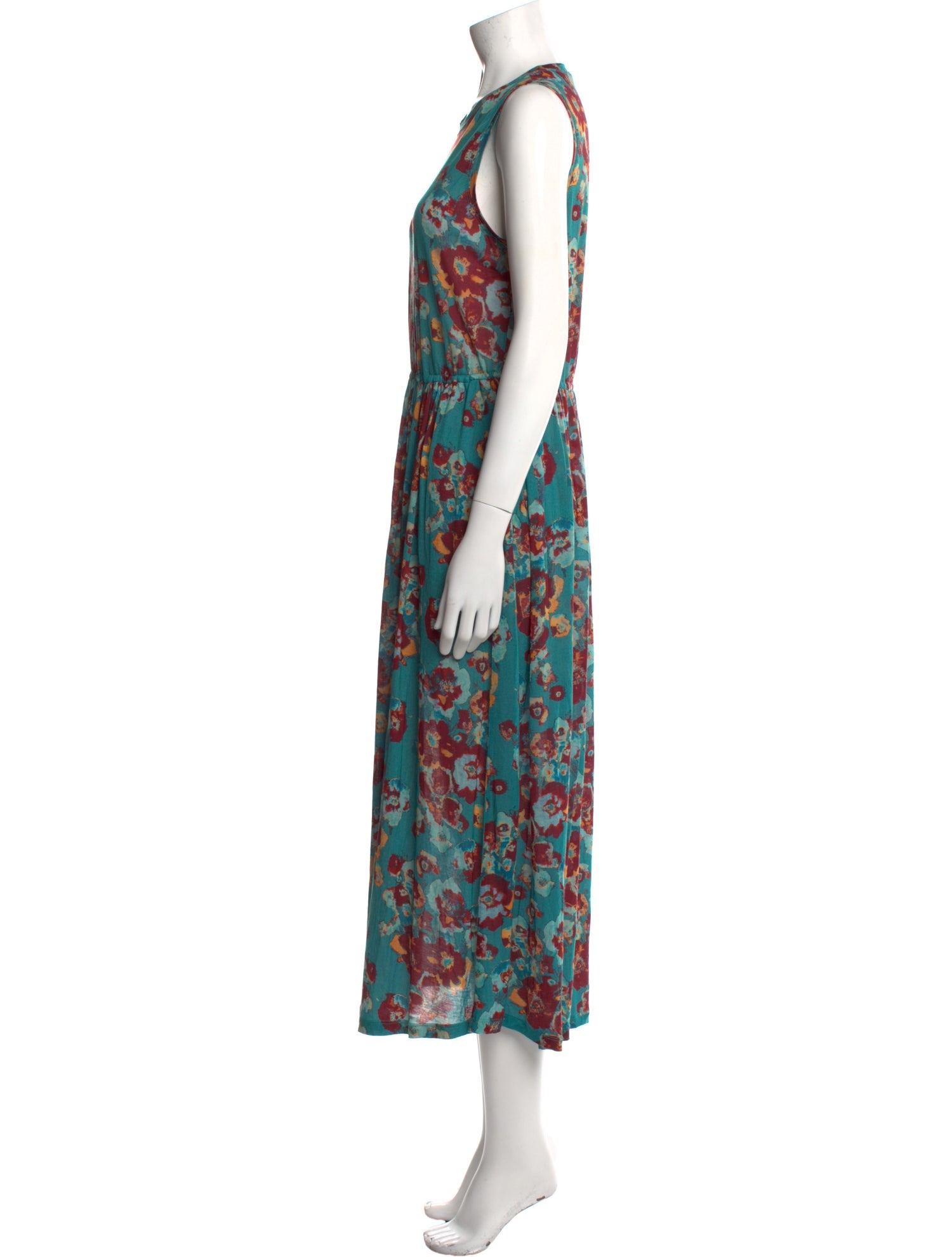 Ulla Johnson Floral Print Long Dress