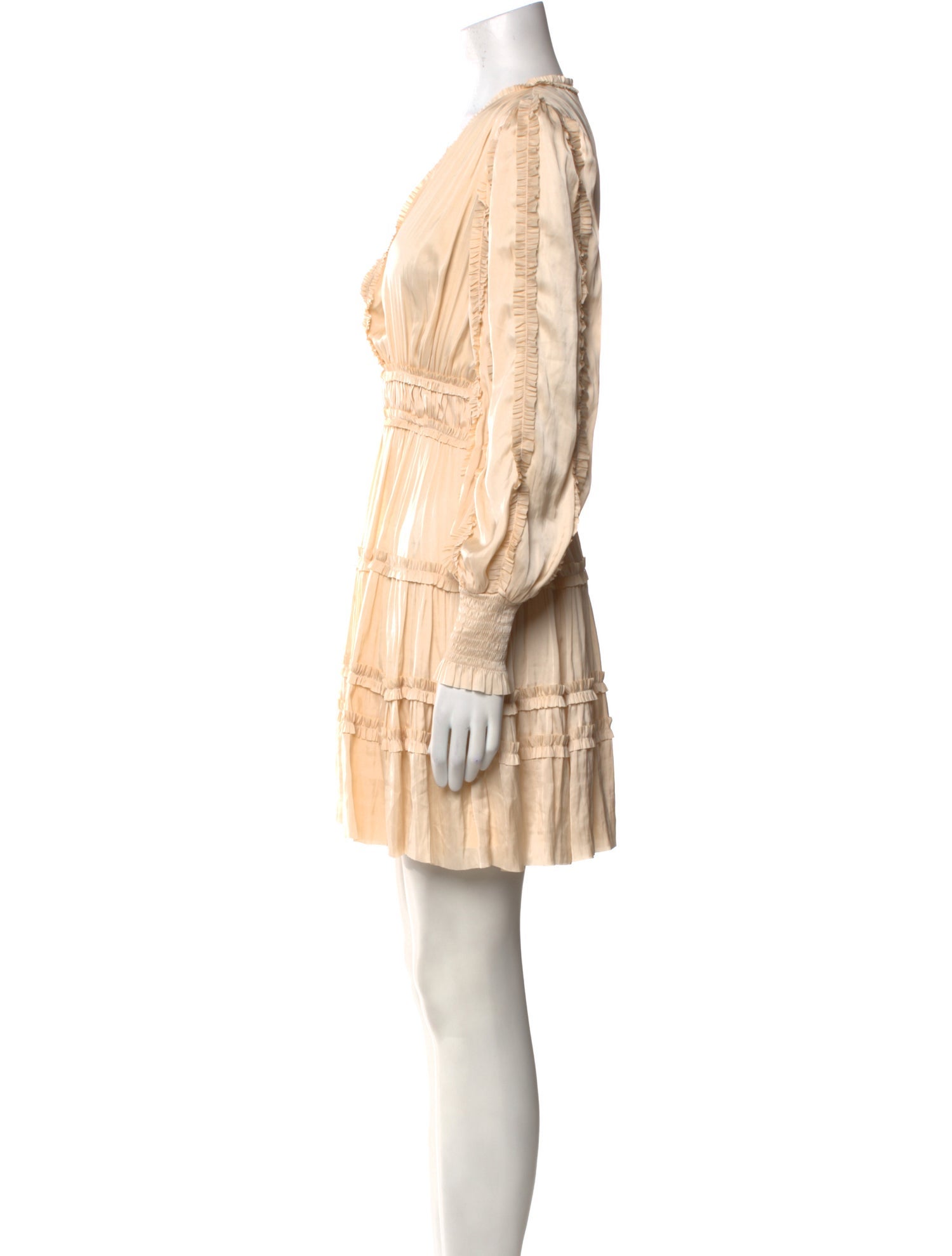 Ulla Johnson V-Neck Mini Dress