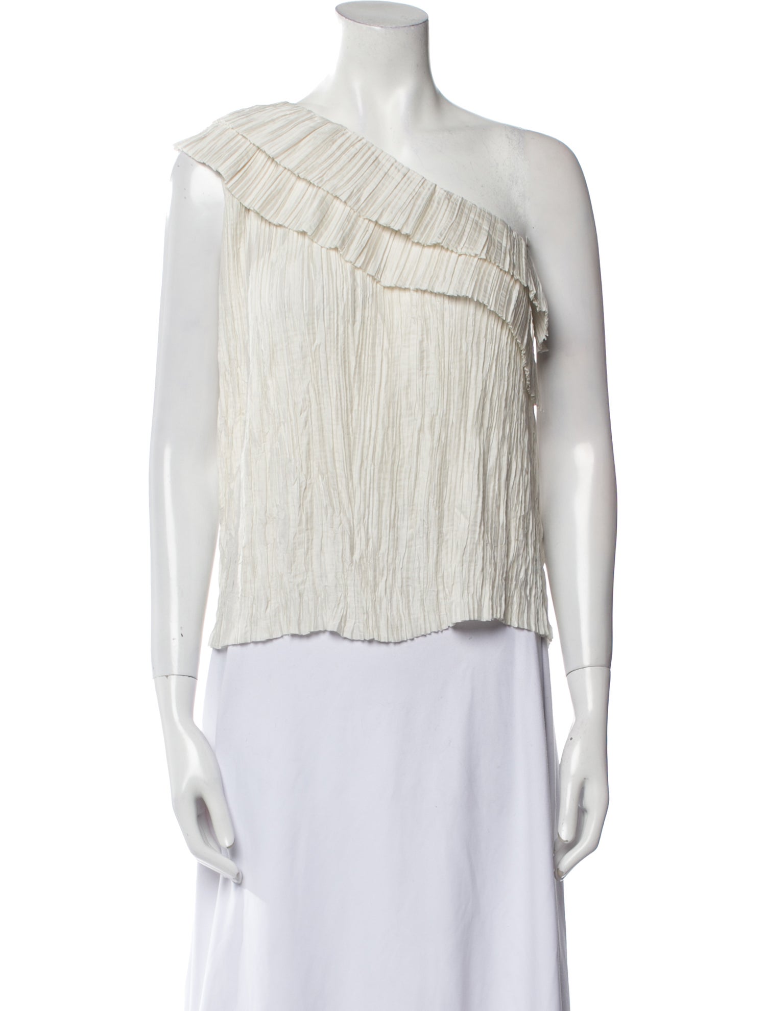 Ulla Johnson One-Shoulder Sleeveless Crop Top w/ Tags