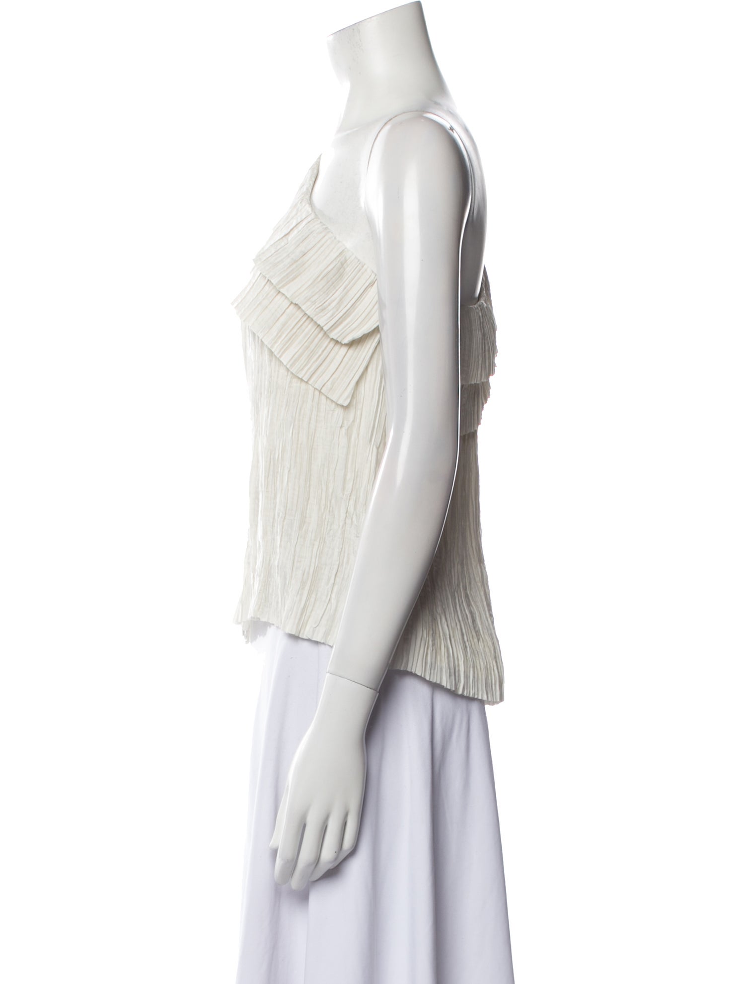 Ulla Johnson One-Shoulder Sleeveless Crop Top w/ Tags