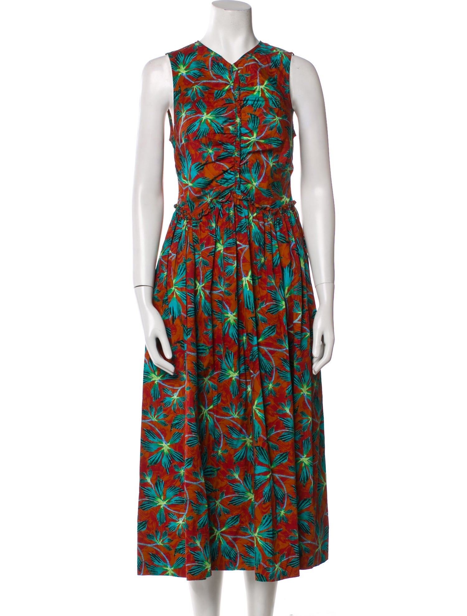 Ulla Johnson Printed Long Dress