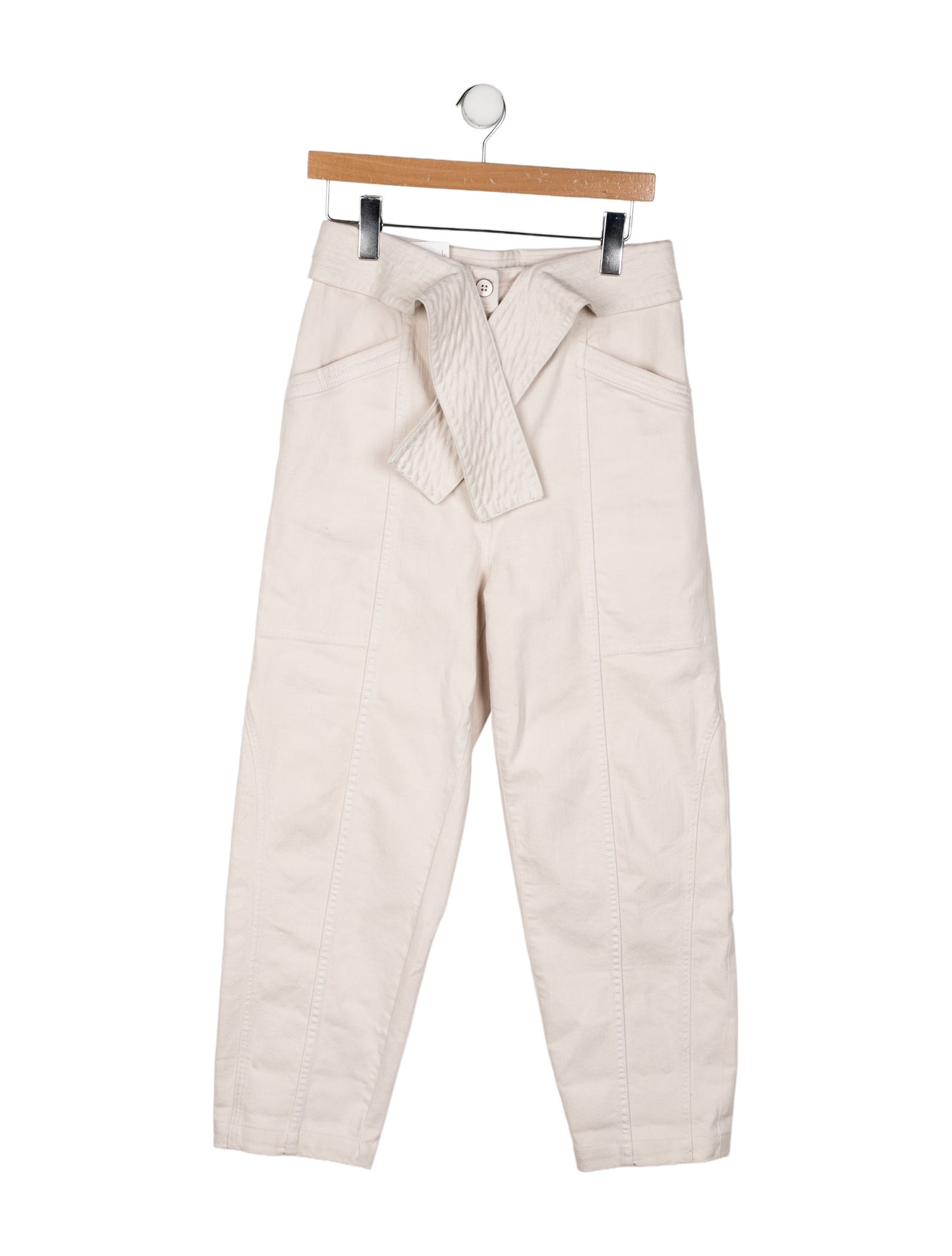 Ulla Johnson High-Rise Straight Leg Jeans