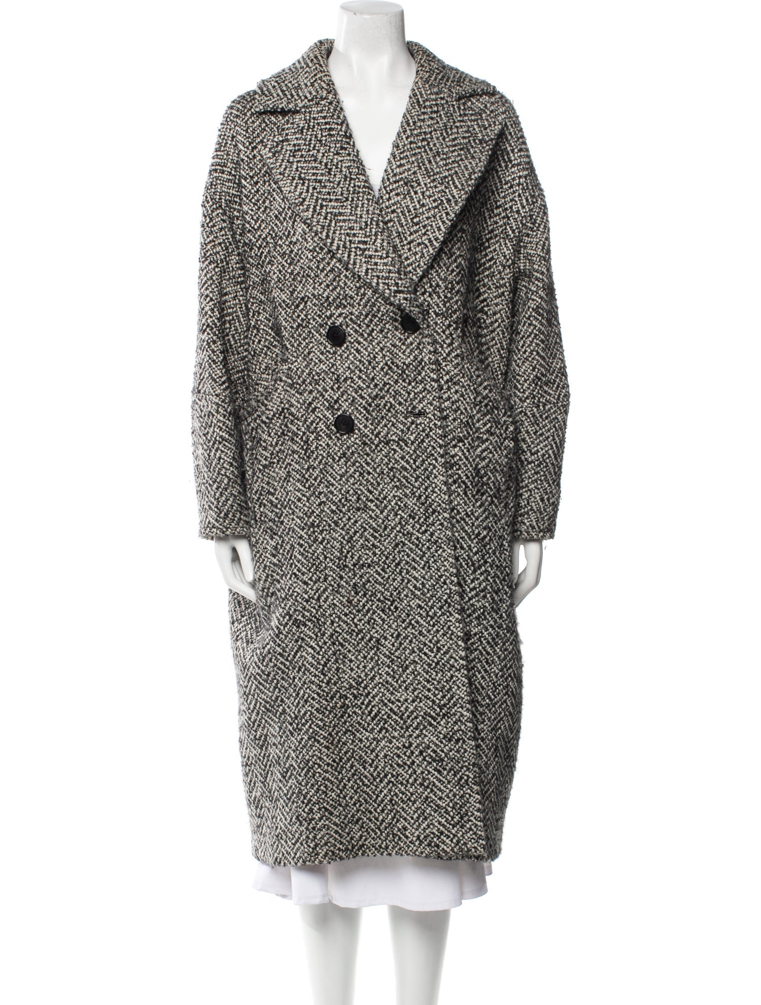 Ulla Johnson Tweed Pattern Coat