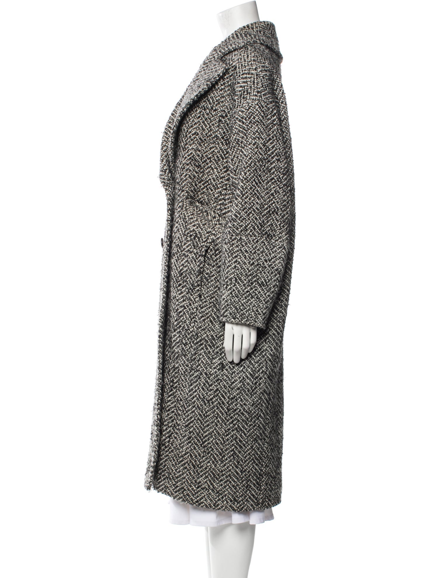 Ulla Johnson Tweed Pattern Coat