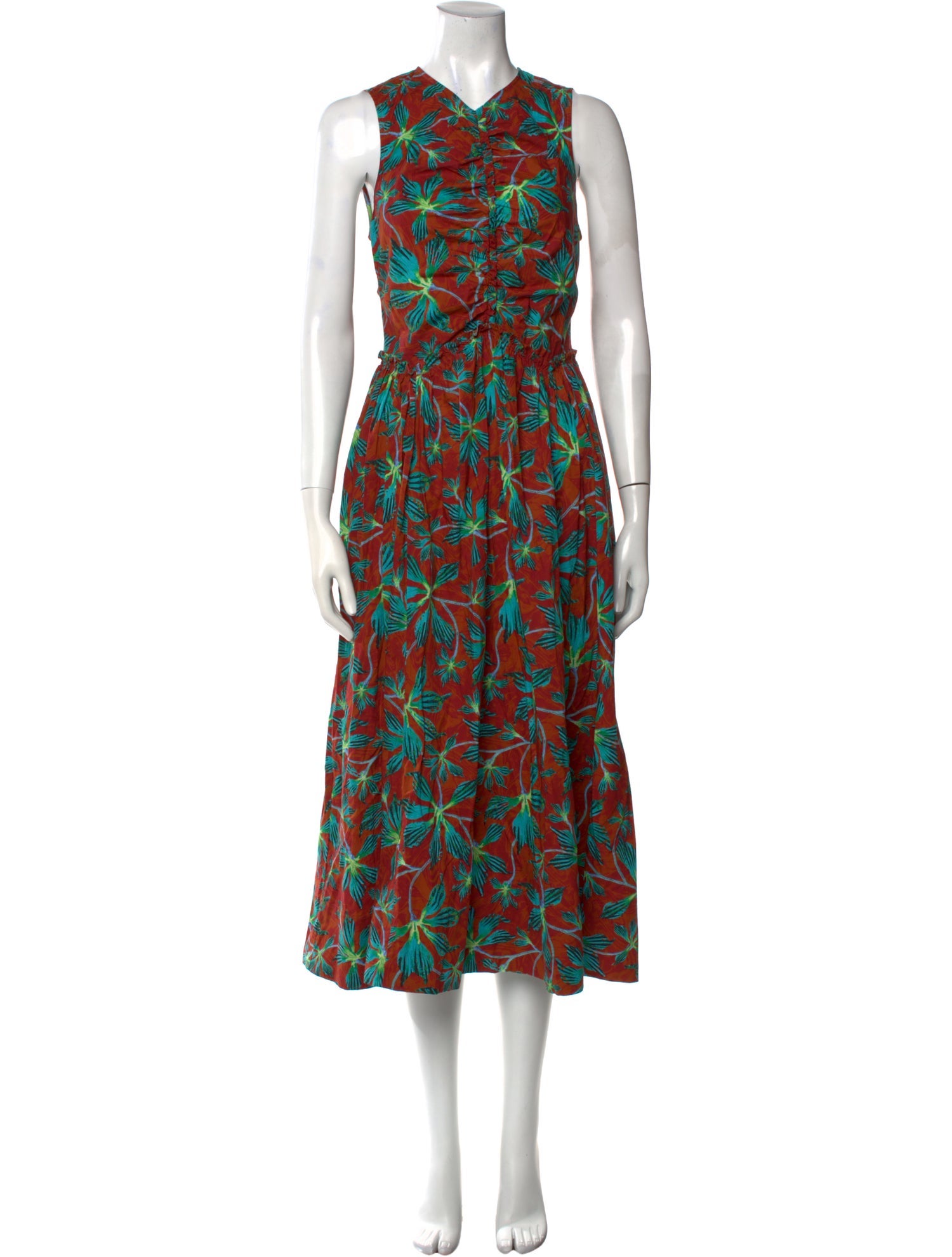 Ulla Johnson Printed Long Dress