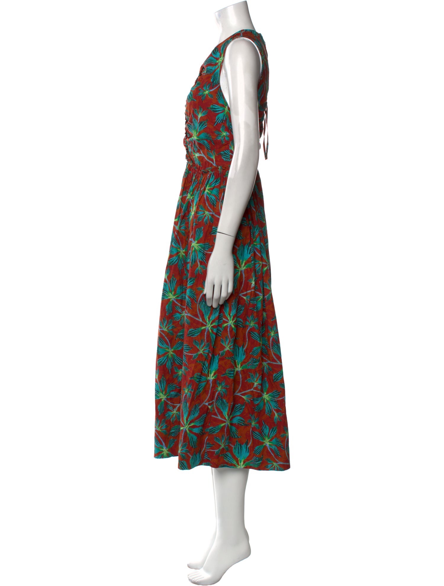 Ulla Johnson Printed Long Dress