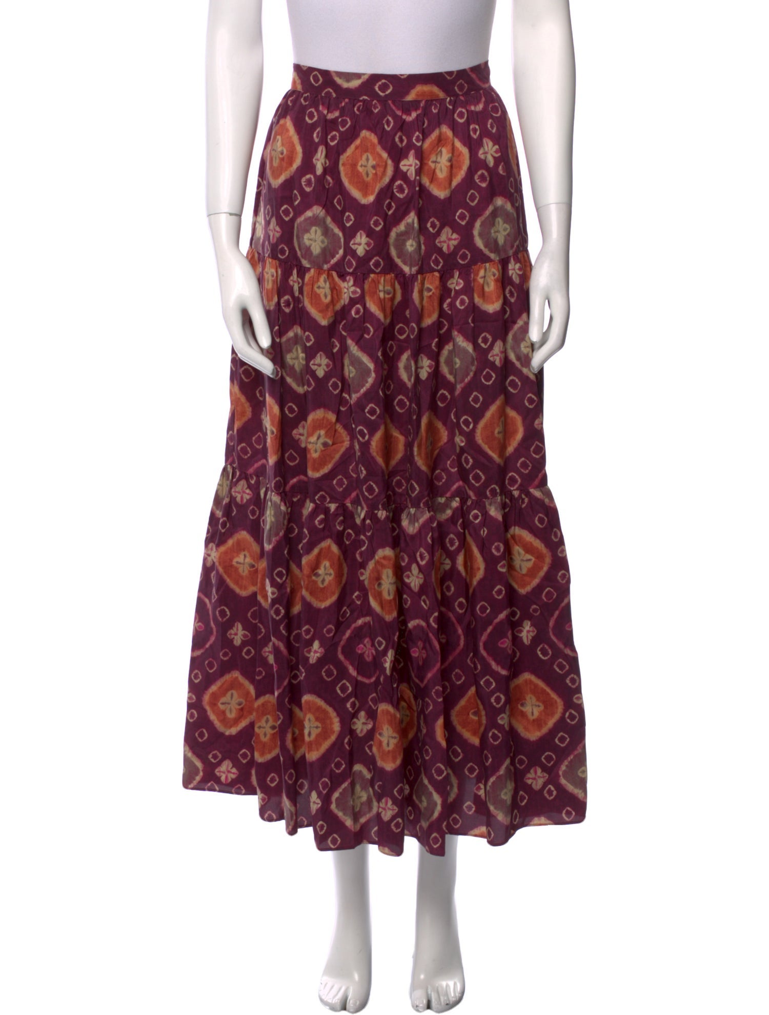 Ulla Johnson Silk Midi Length Skirt w/ Tags