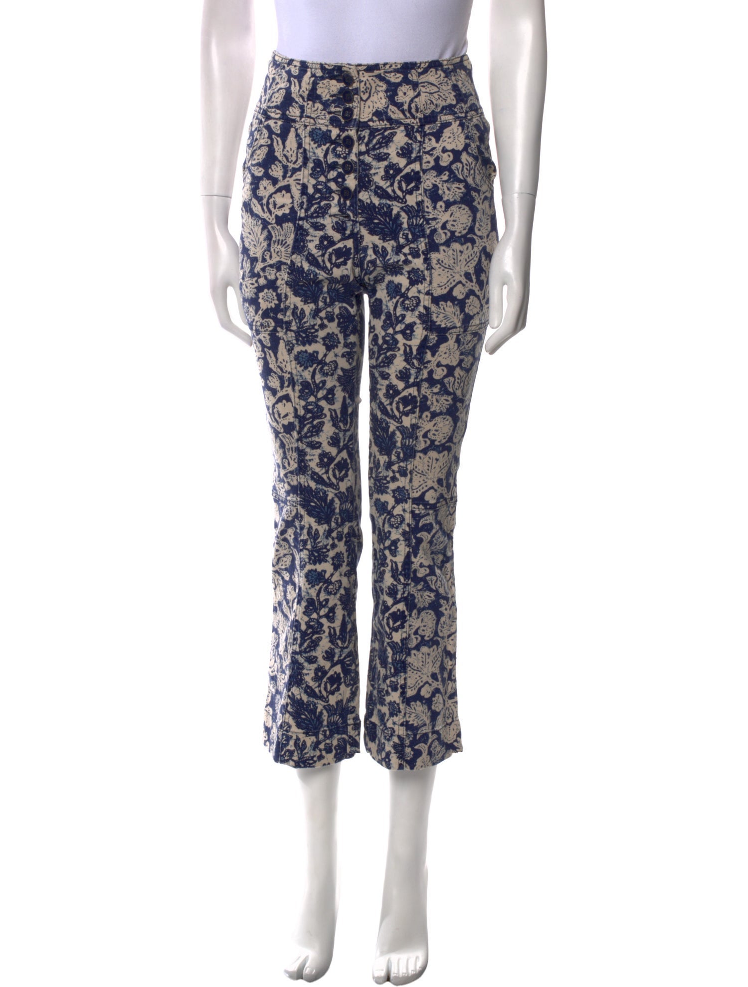 Ulla Johnson High-Rise Straight Leg Jeans