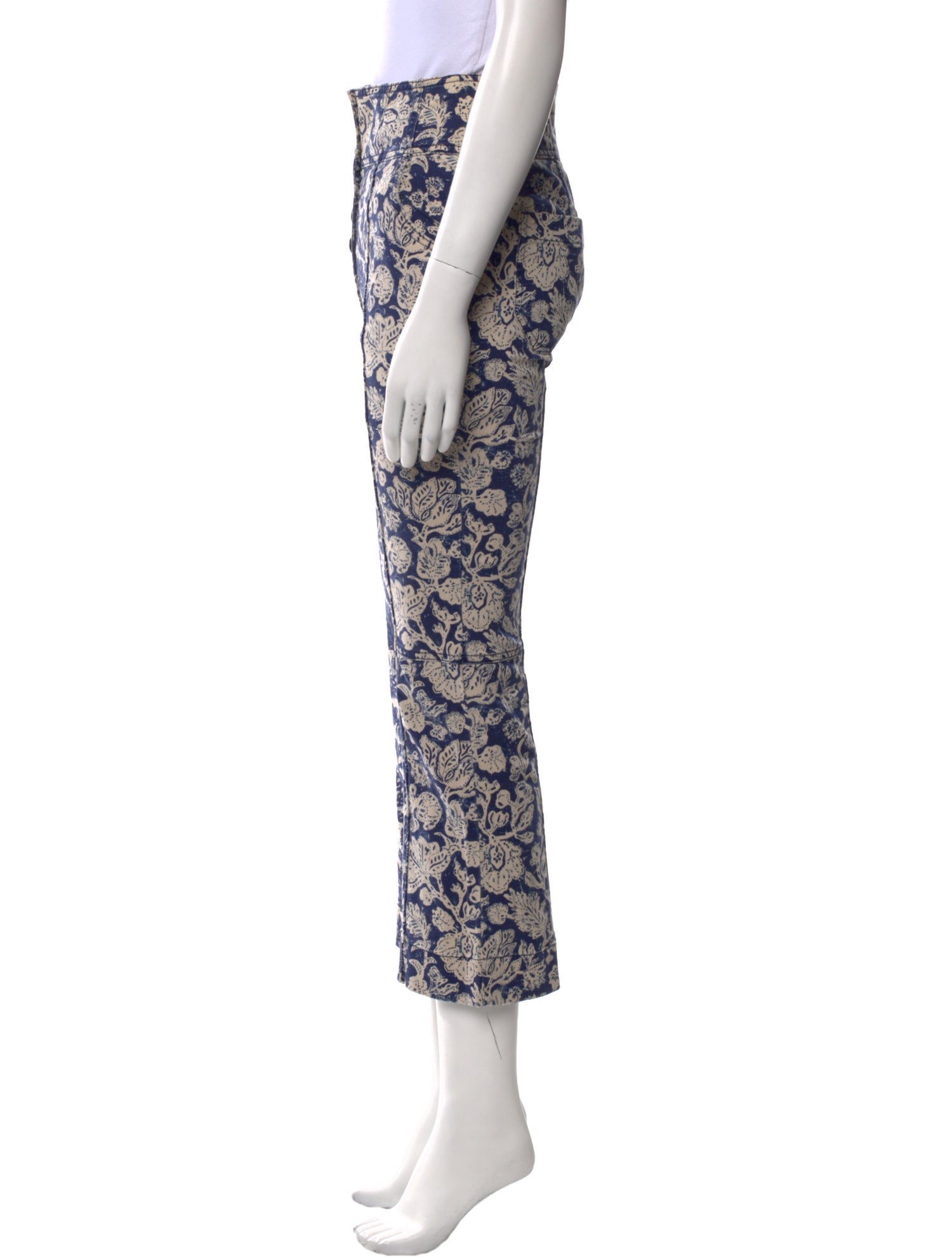 Ulla Johnson High-Rise Straight Leg Jeans