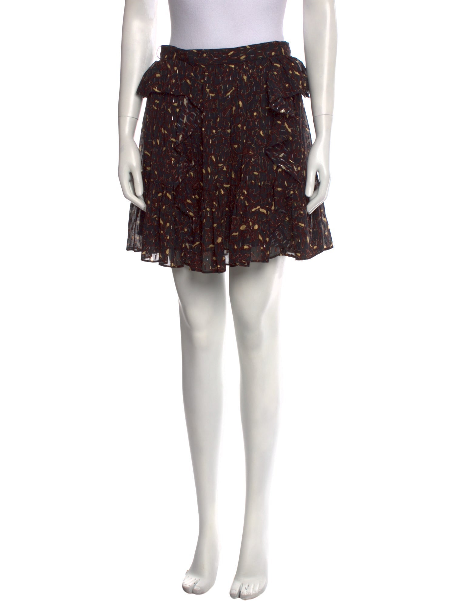 Ulla Johnson Silk Mini Skirt