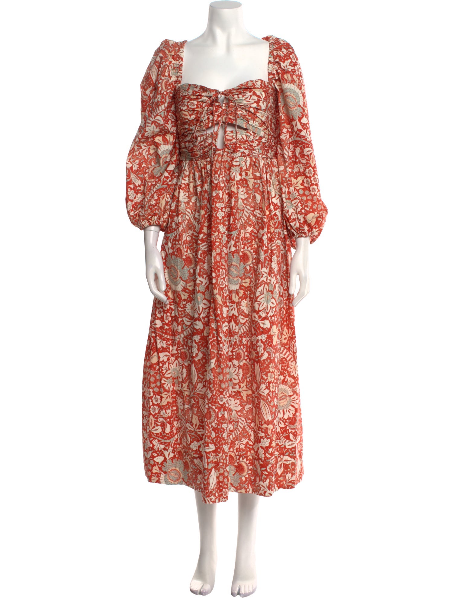 Ulla Johnson Floral Print Long Dress