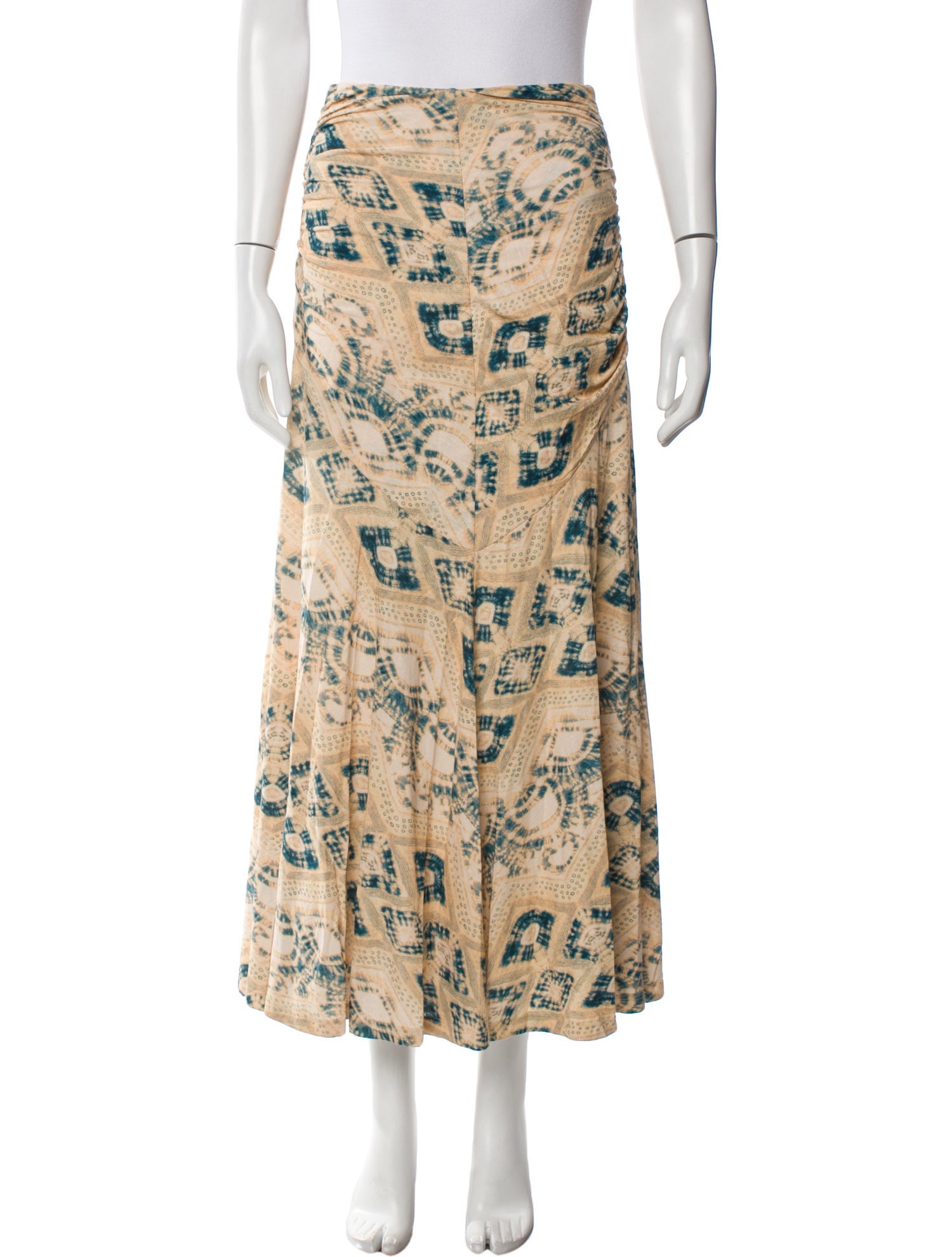 Ulla Johnson Printed Midi Length Skirt