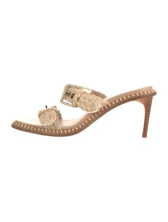 Ulla Johnson Straw Slides