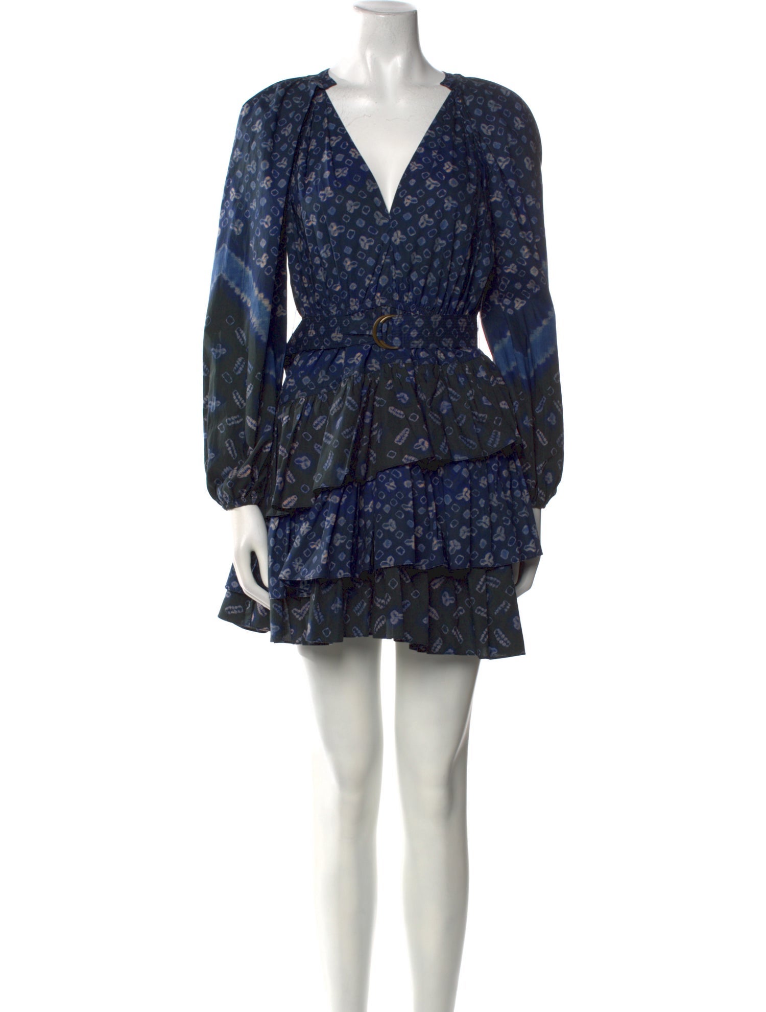 Ulla Johnson Tie-Dye Print Mini Dress