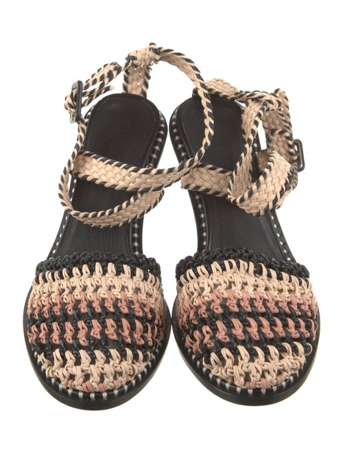 Ulla Johnson Leather Patterned Pumps