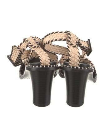 Ulla Johnson Leather Patterned Pumps