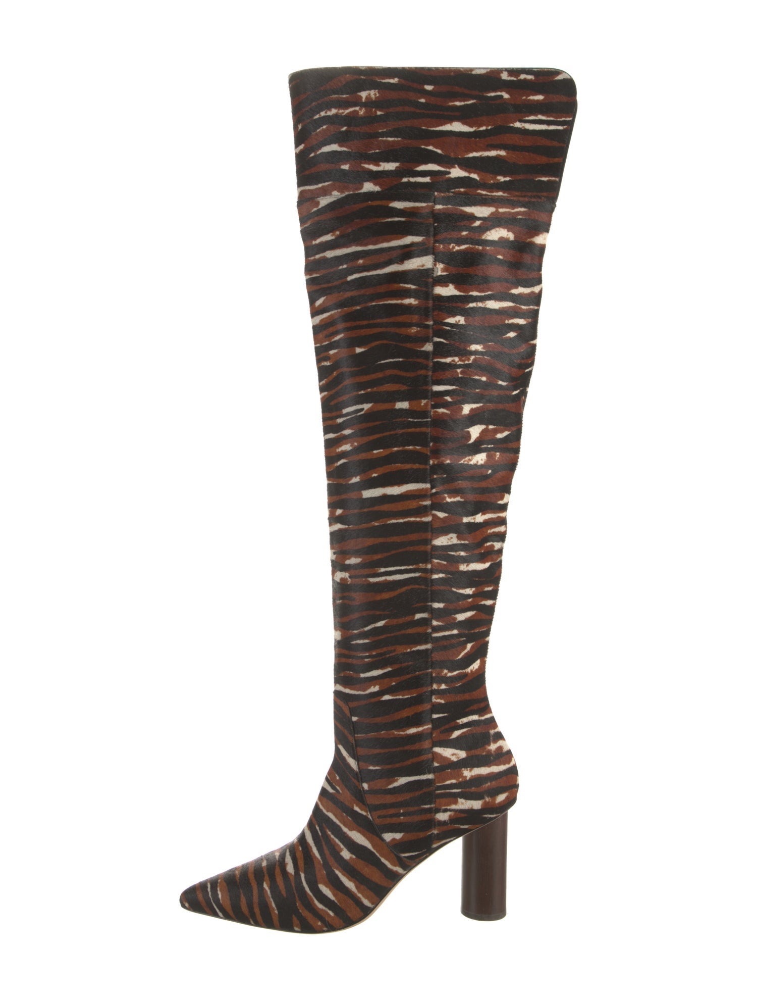 Ulla Johnson Ponyhair Printed Boots