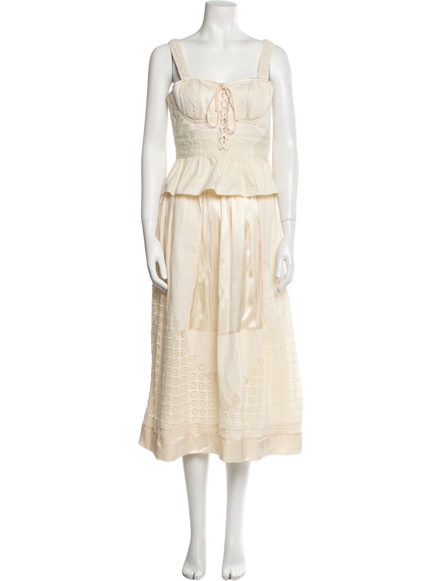 Ulla Johnson Ruffle Embellishment Skirt Set