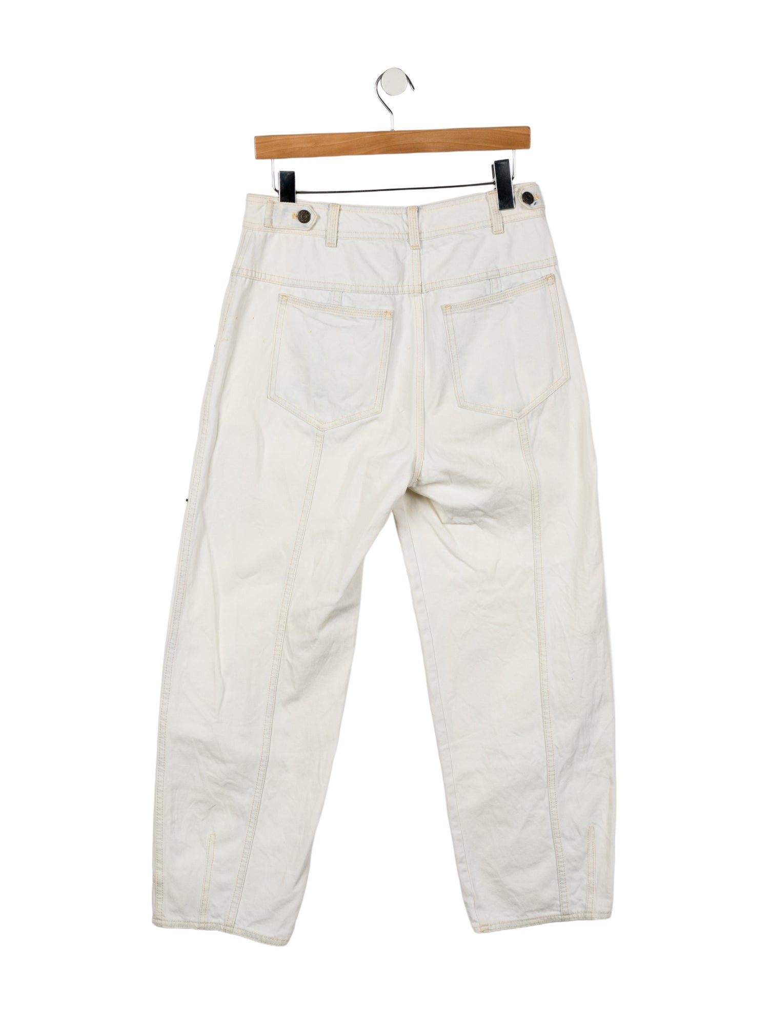 Ulla Johnson High-Rise Straight Leg Jeans