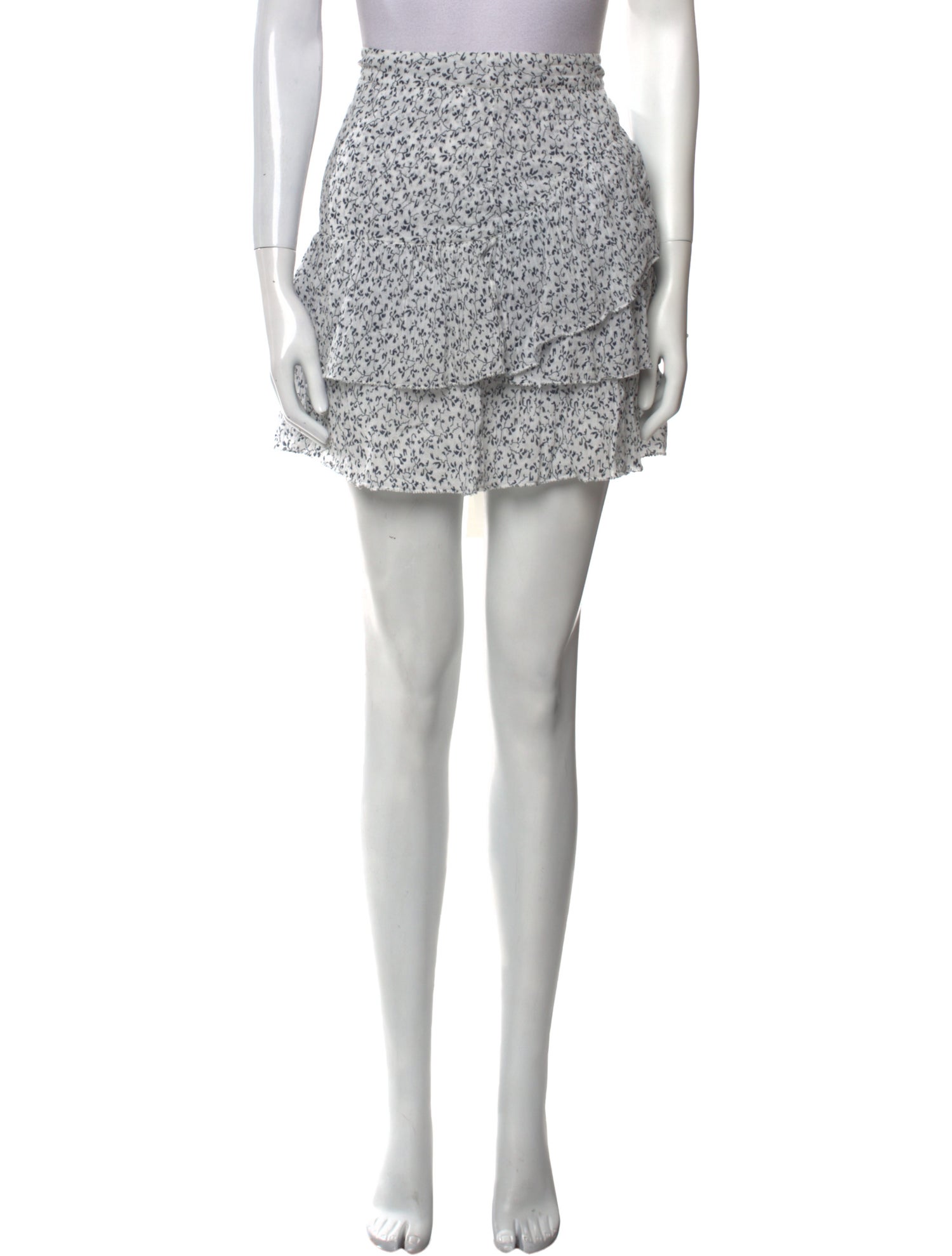 Ulla Johnson Floral Print Mini Skirt