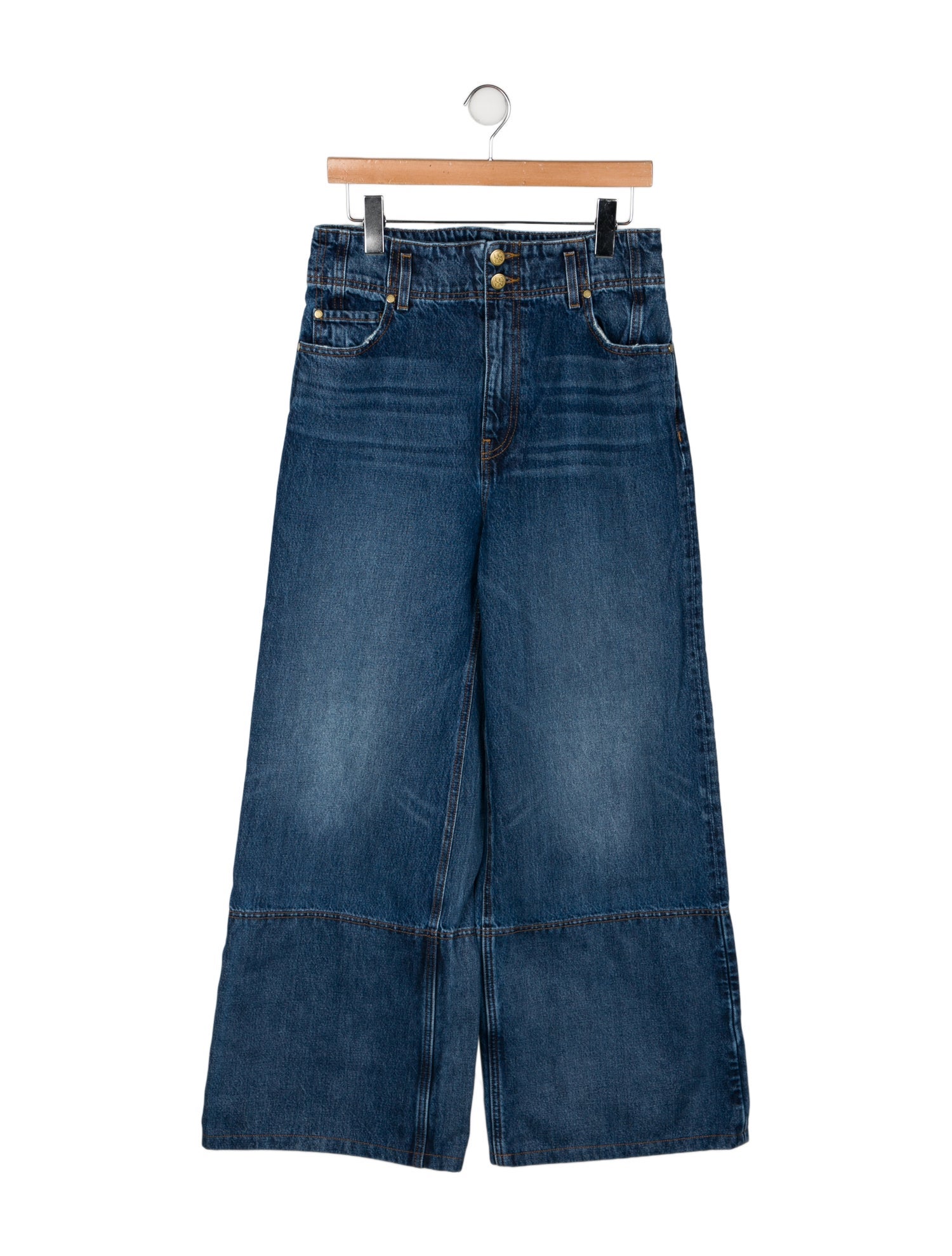 Ulla Johnson High-Rise Wide Leg Jeans