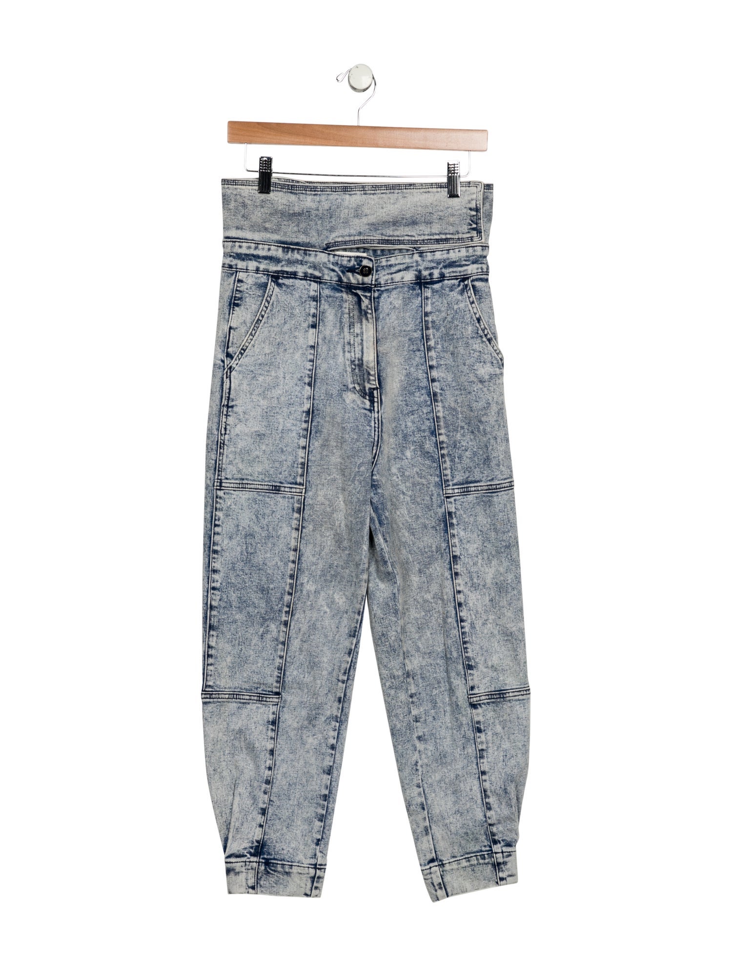 Ulla Johnson High-Rise Straight Leg Jeans