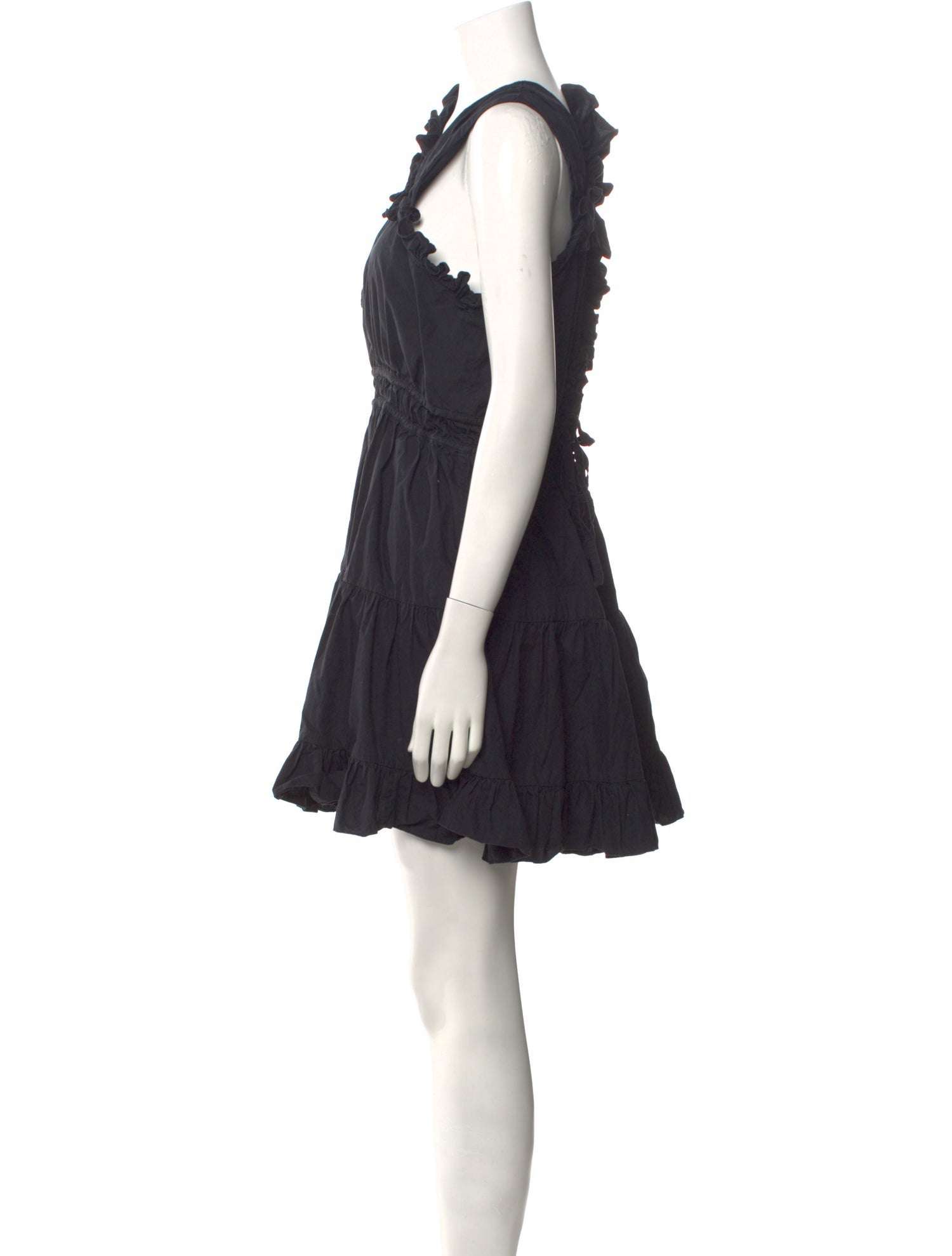 Ulla Johnson V-Neck Mini Dress