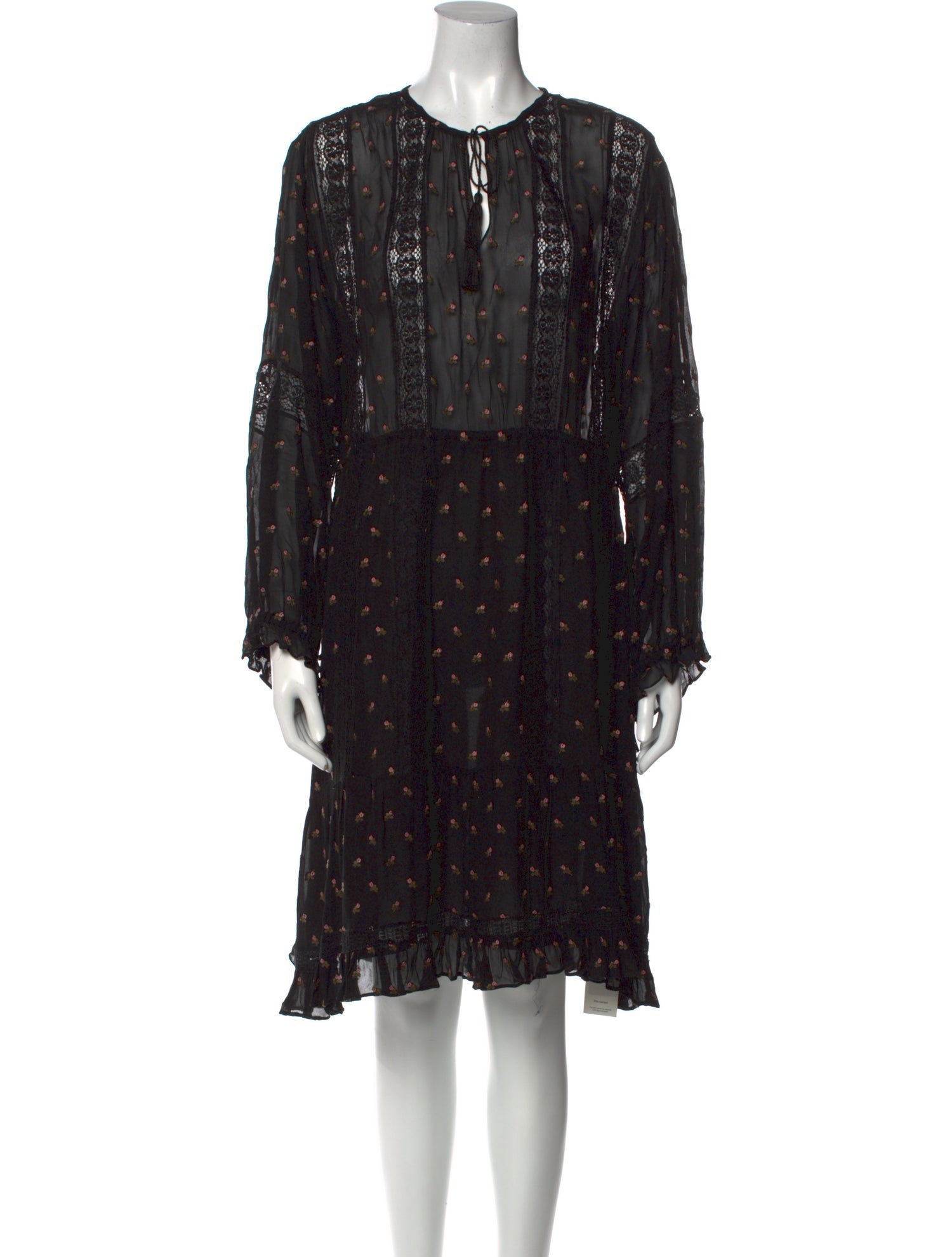 Ulla Johnson Floral Print Knee-Length Dress