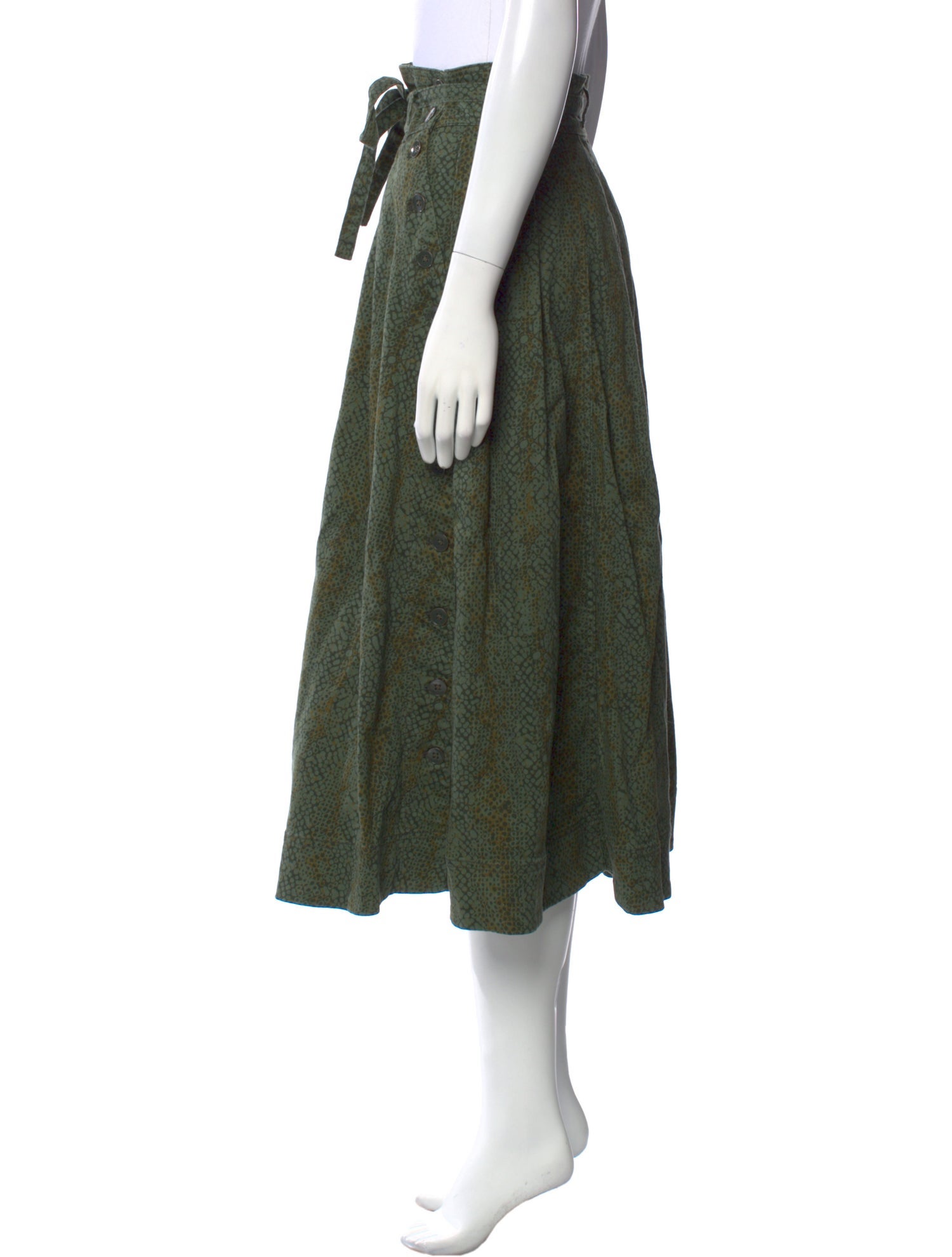 Ulla Johnson Printed Midi Length Skirt