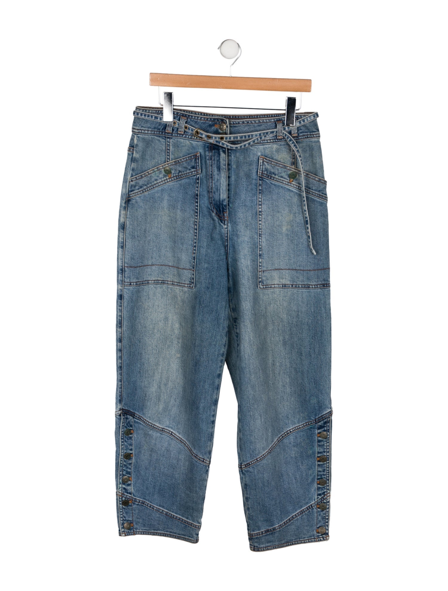 Ulla Johnson High-Rise Straight Leg Jeans