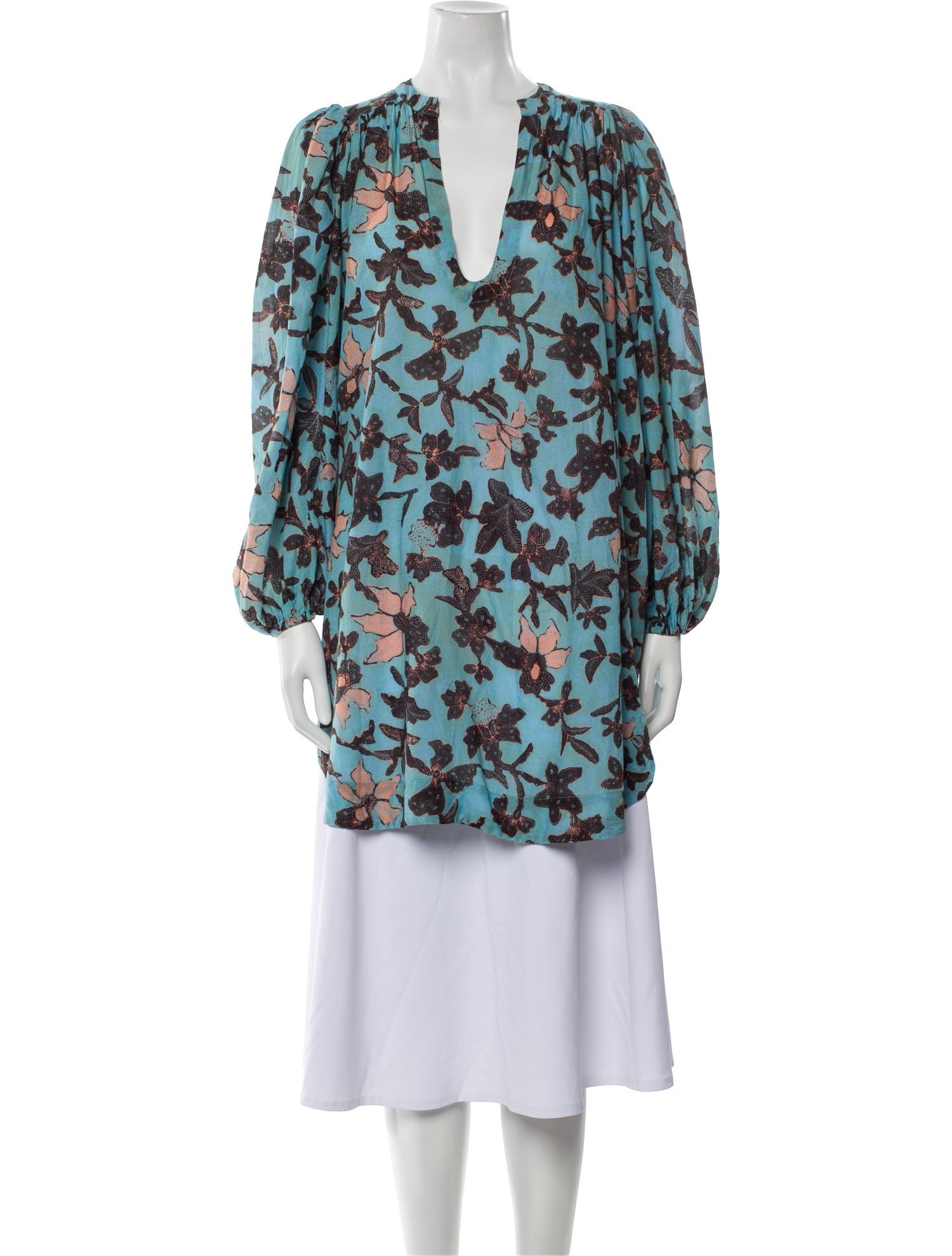 Ulla Johnson Floral Print Nightgown