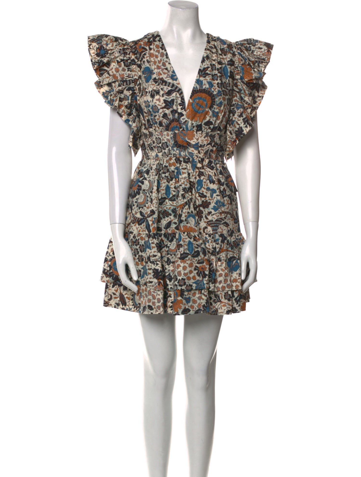 Ulla Johnson Floral Print Mini Dress w/ Tags