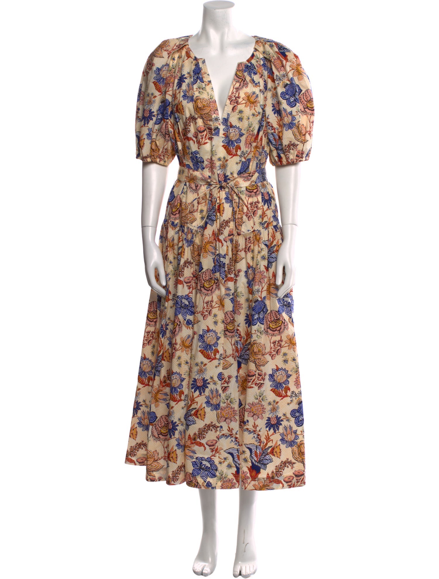 Ulla Johnson Floral Print Long Dress